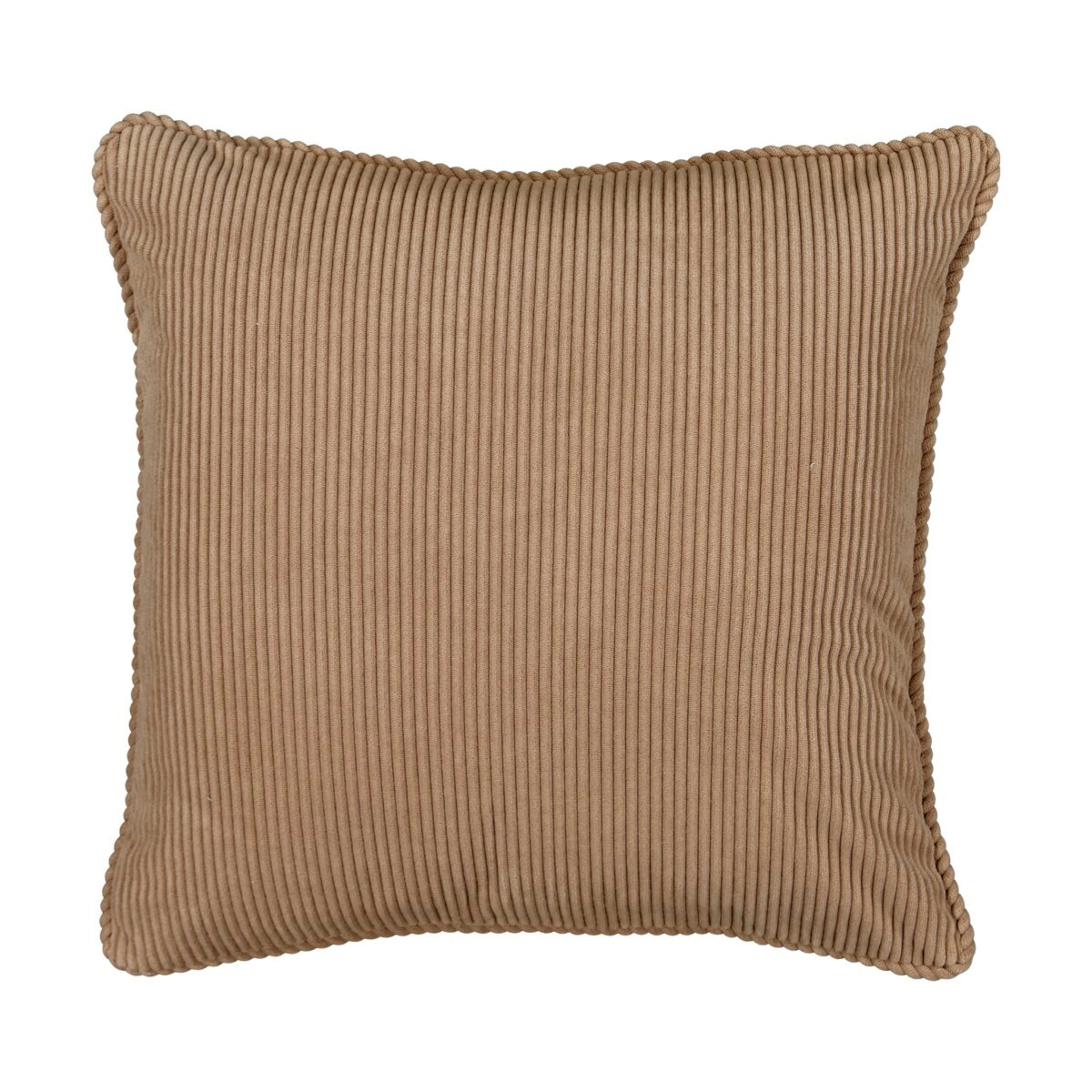 1 43cm Corduroy Cushion - Praline, 1 of 6