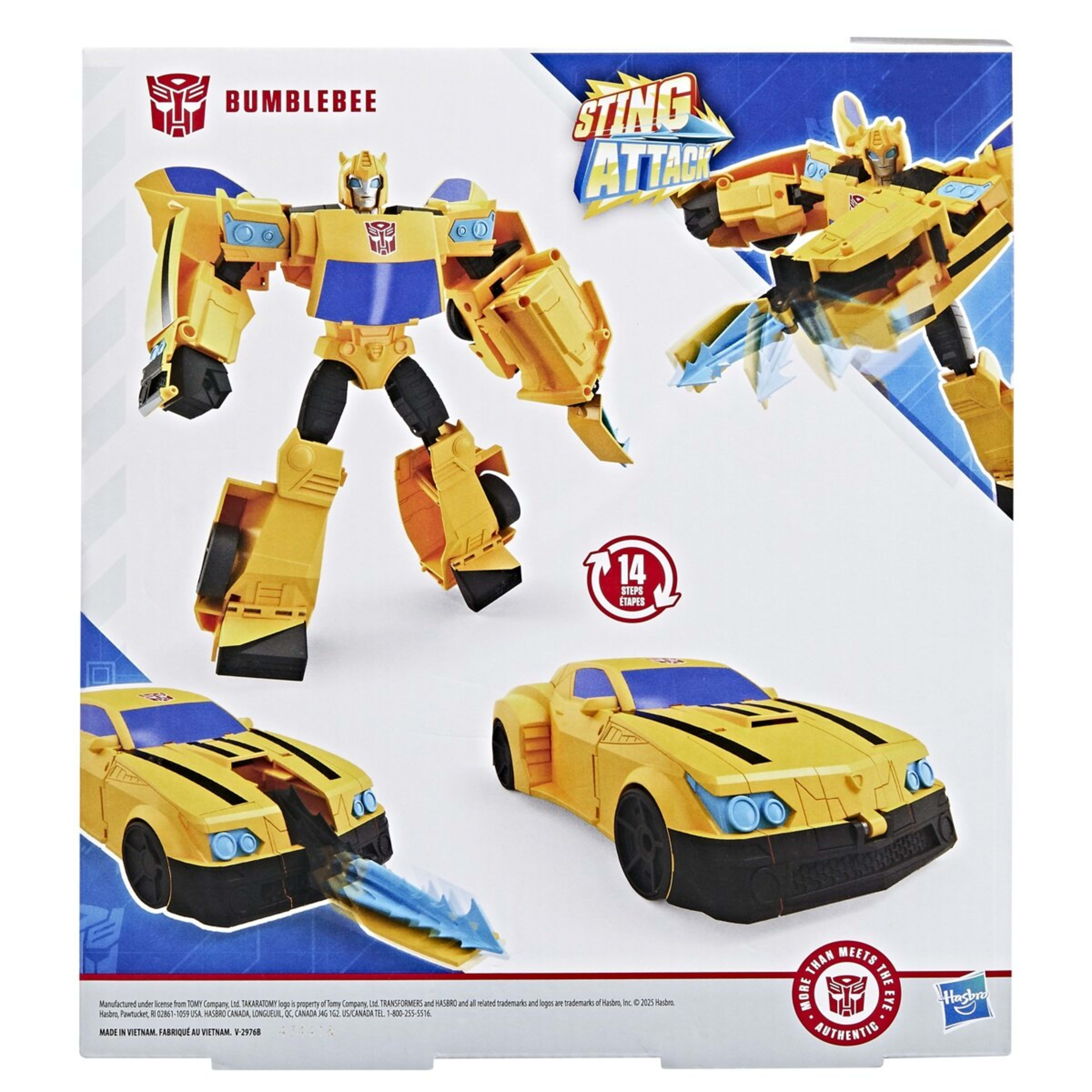 4 Transformers Sting Attack Bumblebee Action Figure, 4 of 4