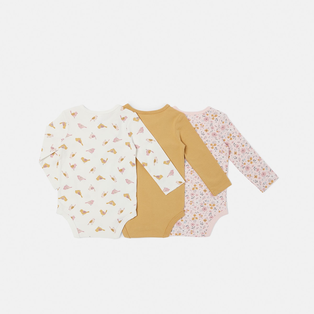 3 Pack Bodysuit Kmart