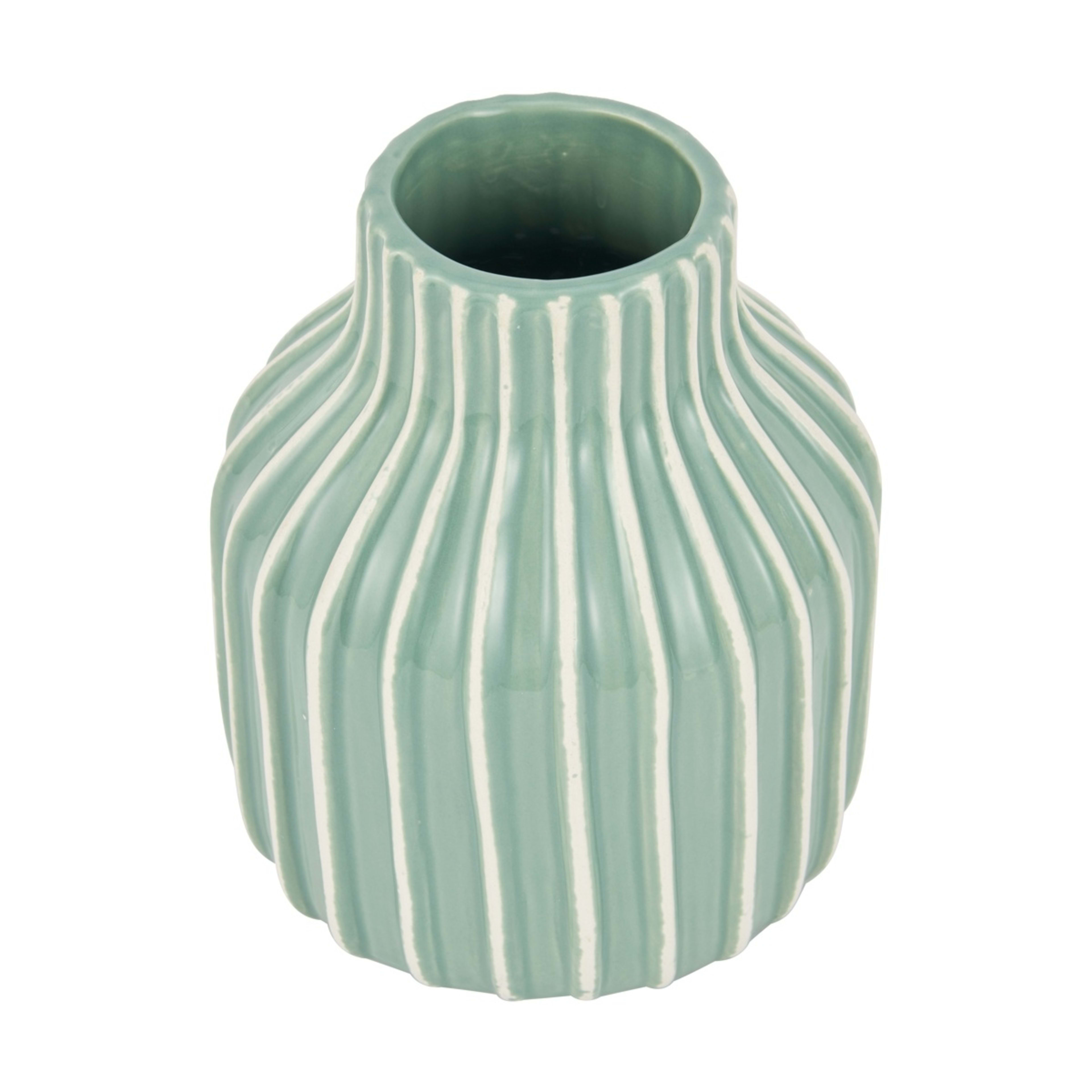 2 Stripe Ceramic Vase, 2 of 5