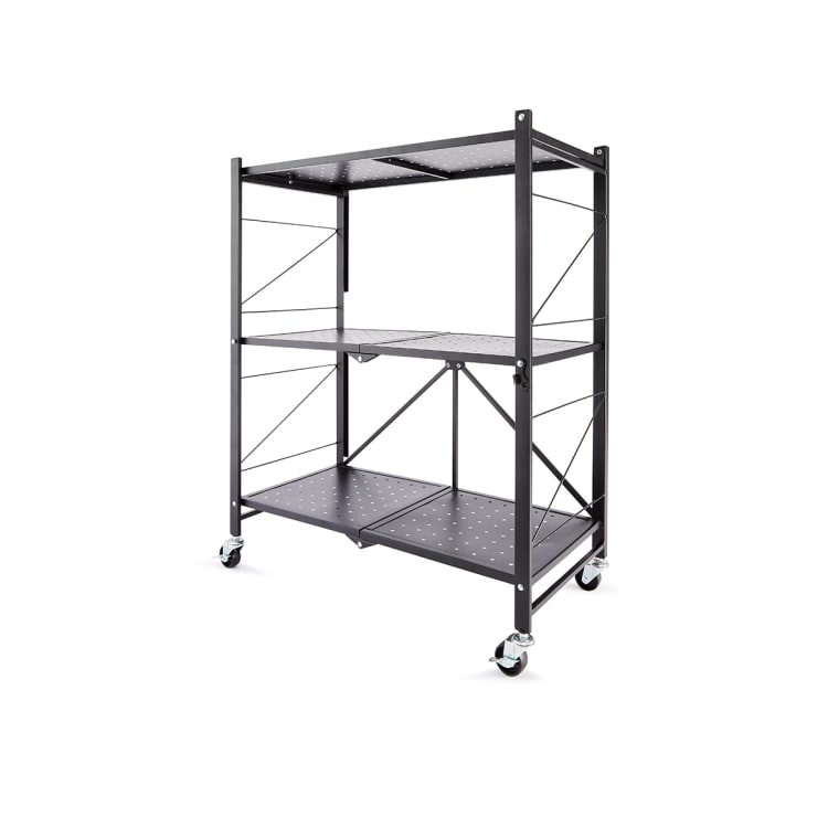 3 Tier Foldable Metal Shelf Kmart