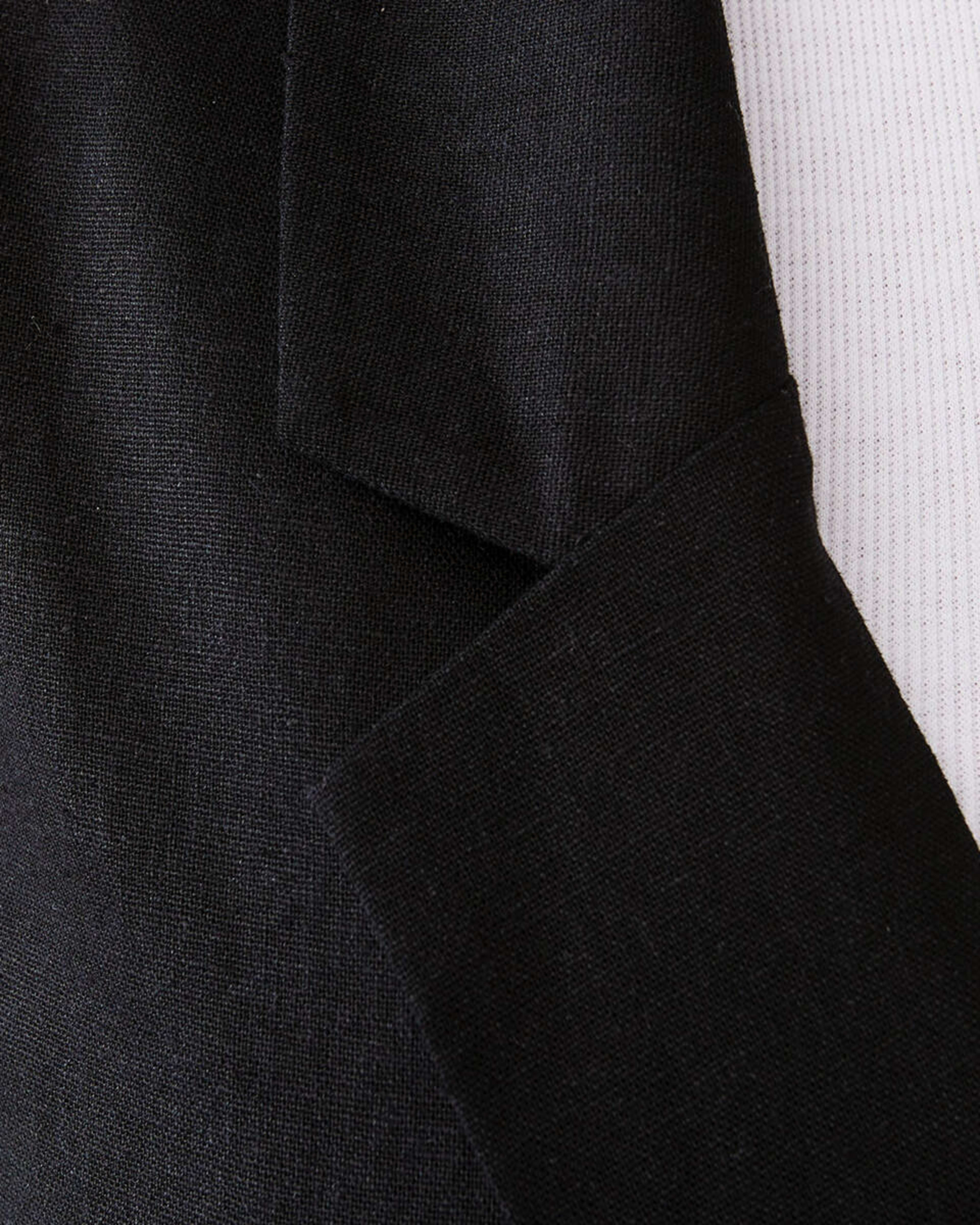 7 Linen Blend Blazer Black, 7 of 9