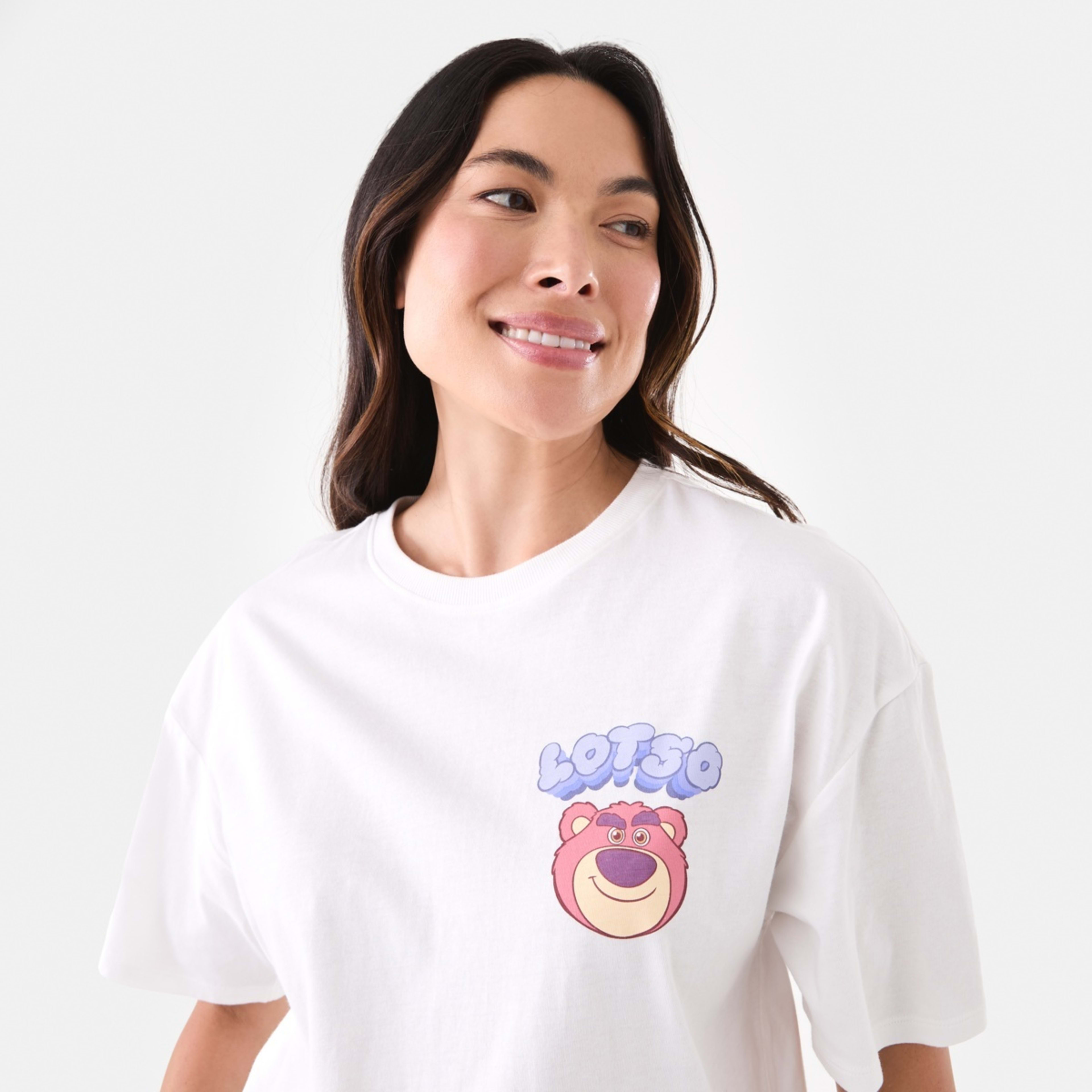 5 Short Sleeve Toy Story License T-shirt Lotso Bear, 5 of 6