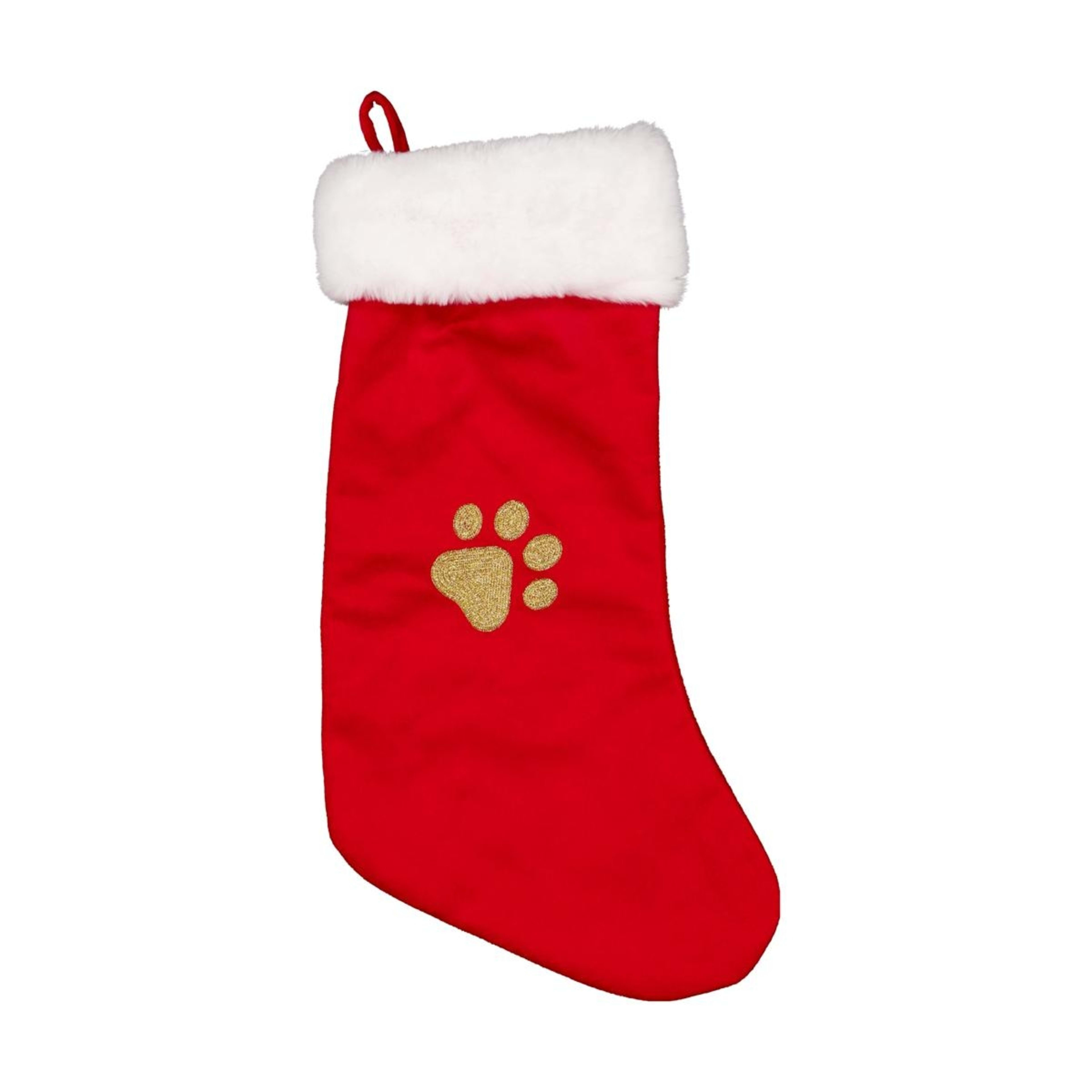 1 Paw Print Stocking, 1 of 5