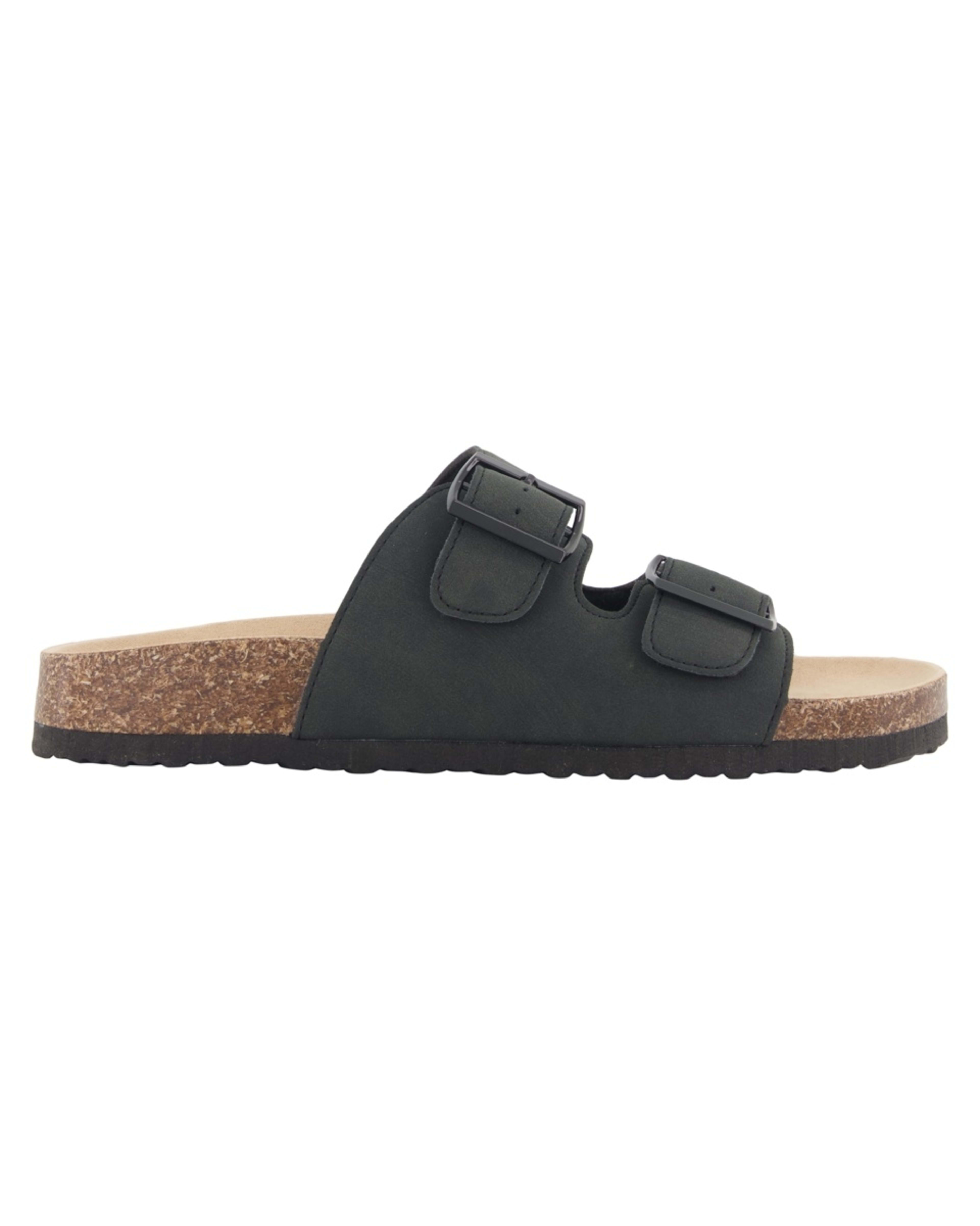 1 Double Band Slides BLACK