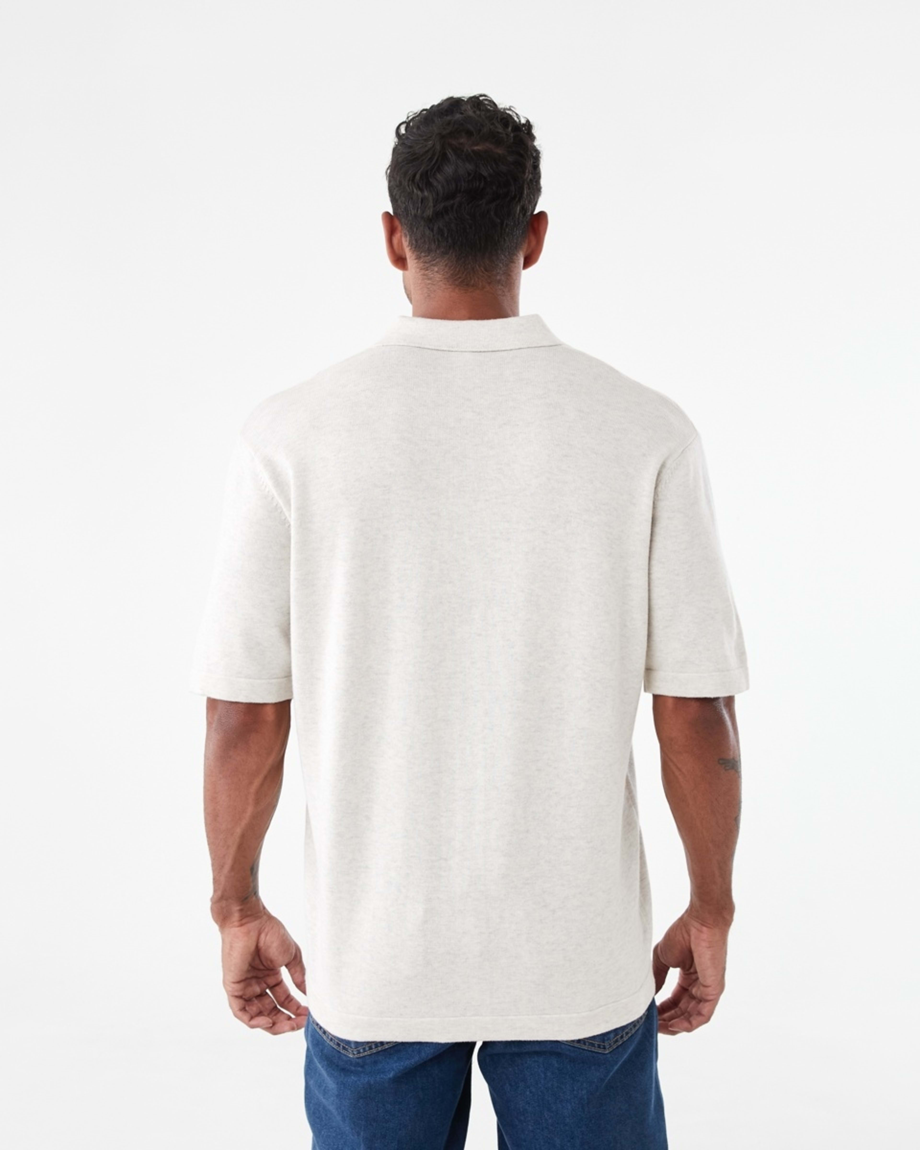3 Short Sleeve Knit Shirt Bge Ntrl, 3 of 6