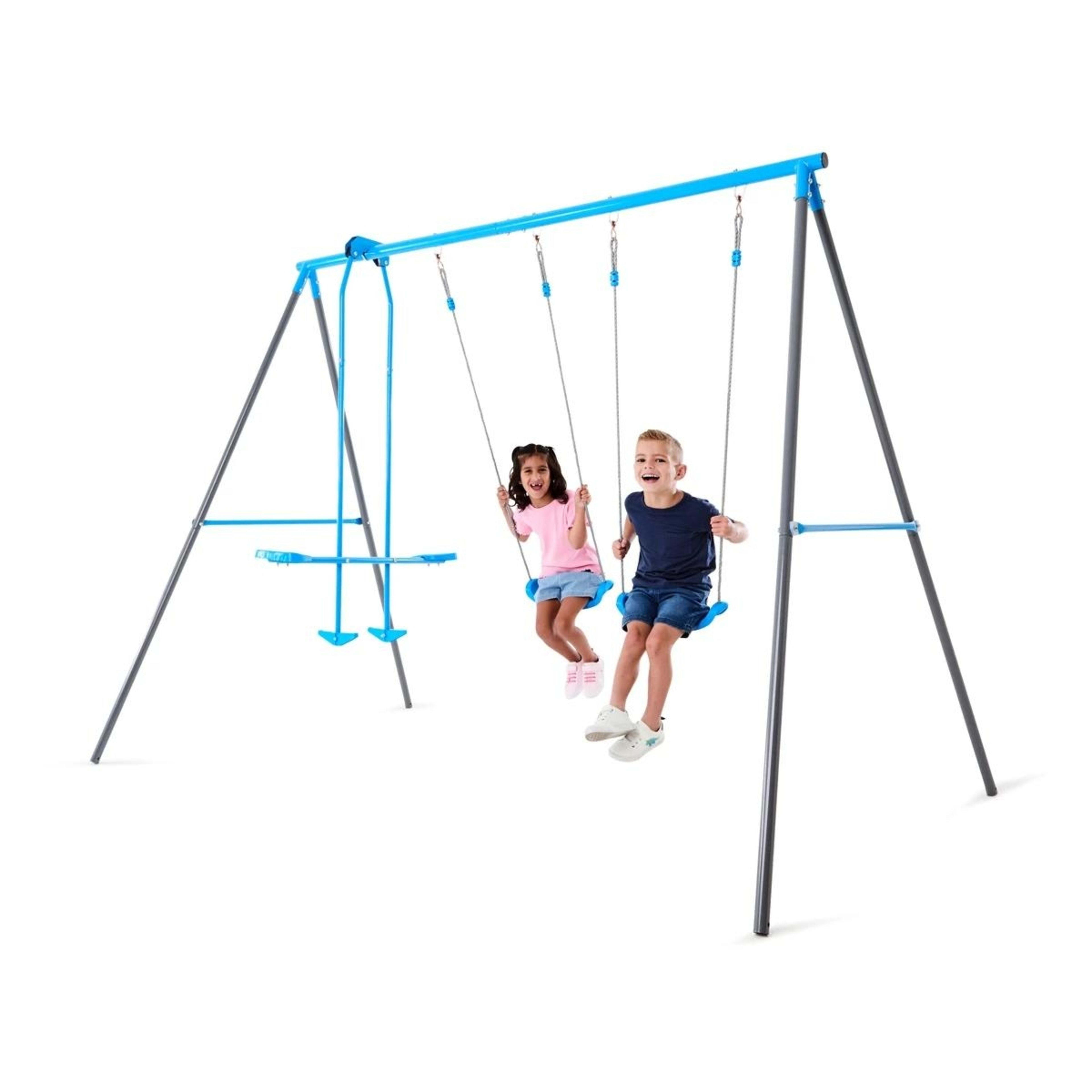 1 3 Station Swing Set