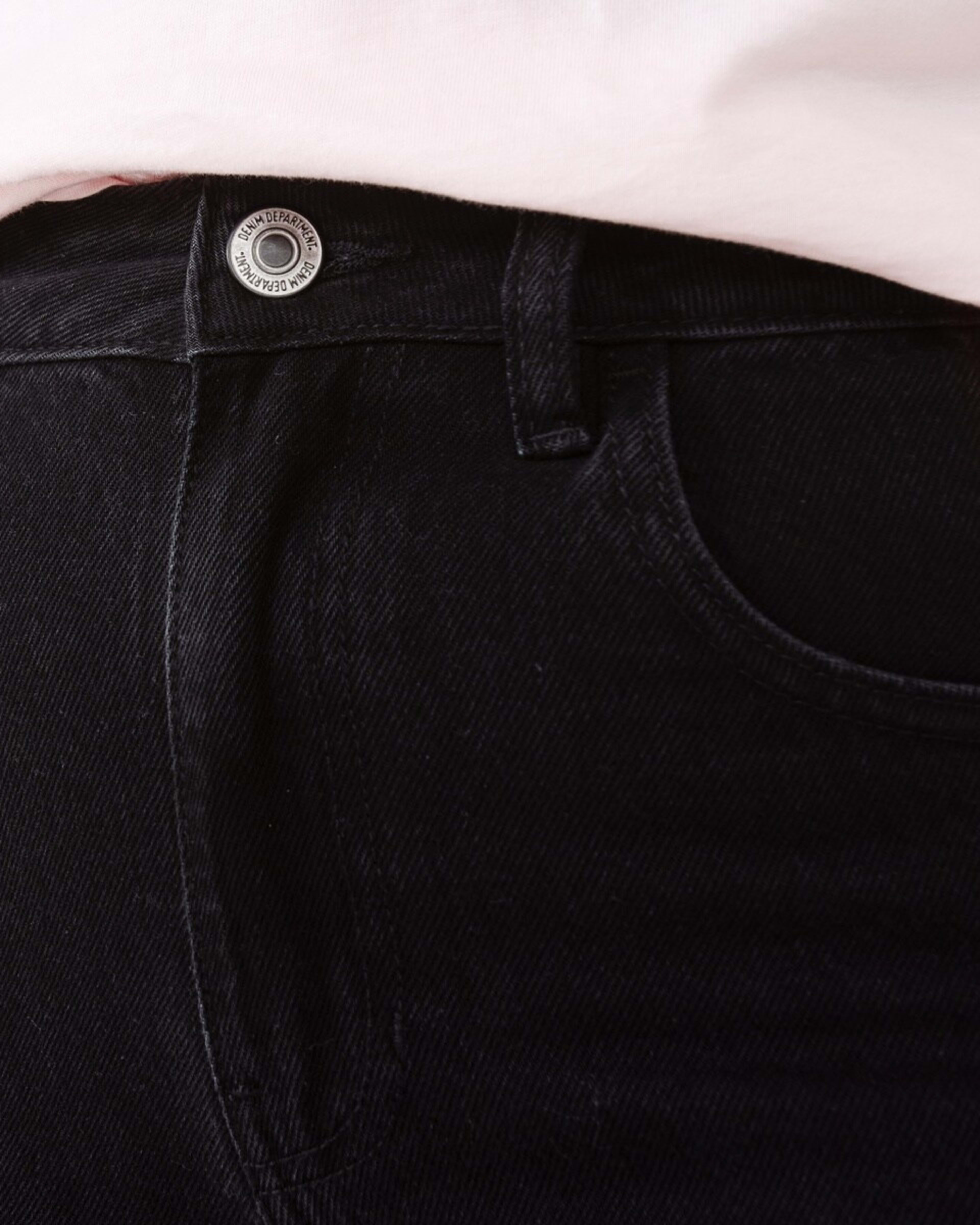 5 Barrel Leg Jeans Black Wash, 5 of 8