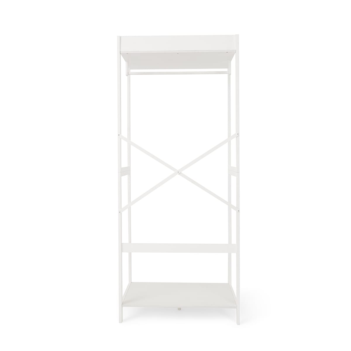 White Bamboo Garment Rack Kmart