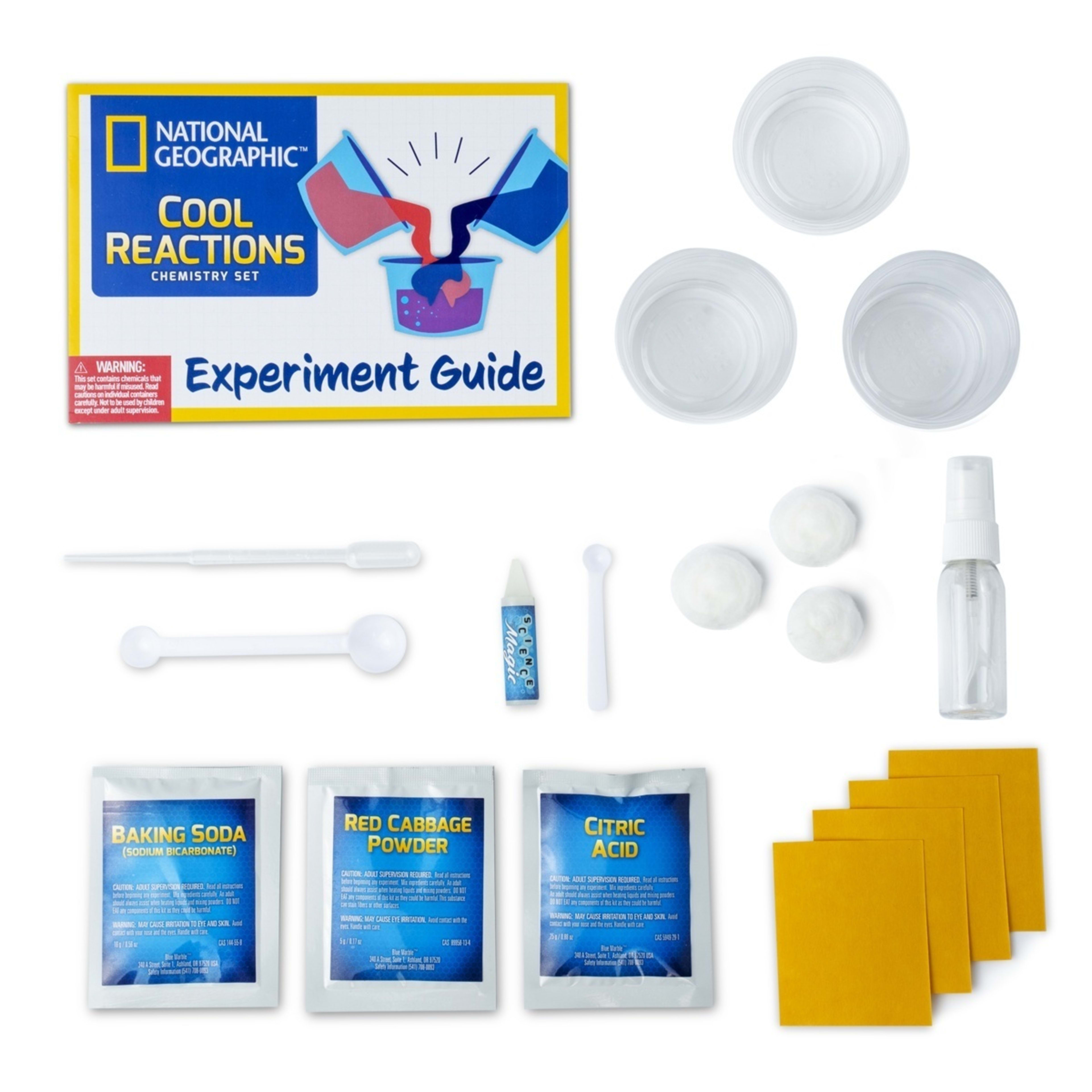 National Geographic Cool Reactions Chemistry Kit Kmart