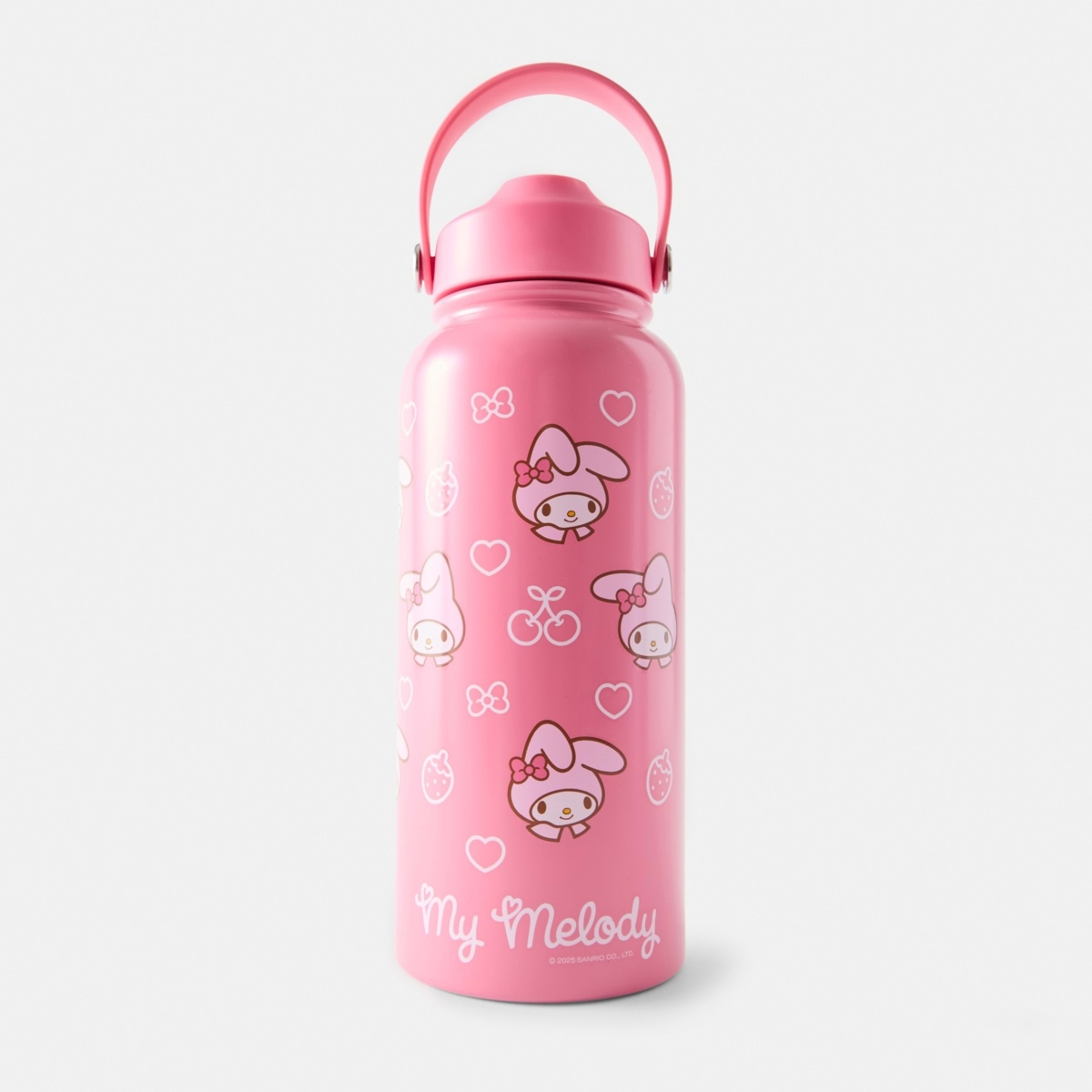 2 946ml Pink My Melody Stainless Steel Cylinder Drink Bottle, 2 of 5