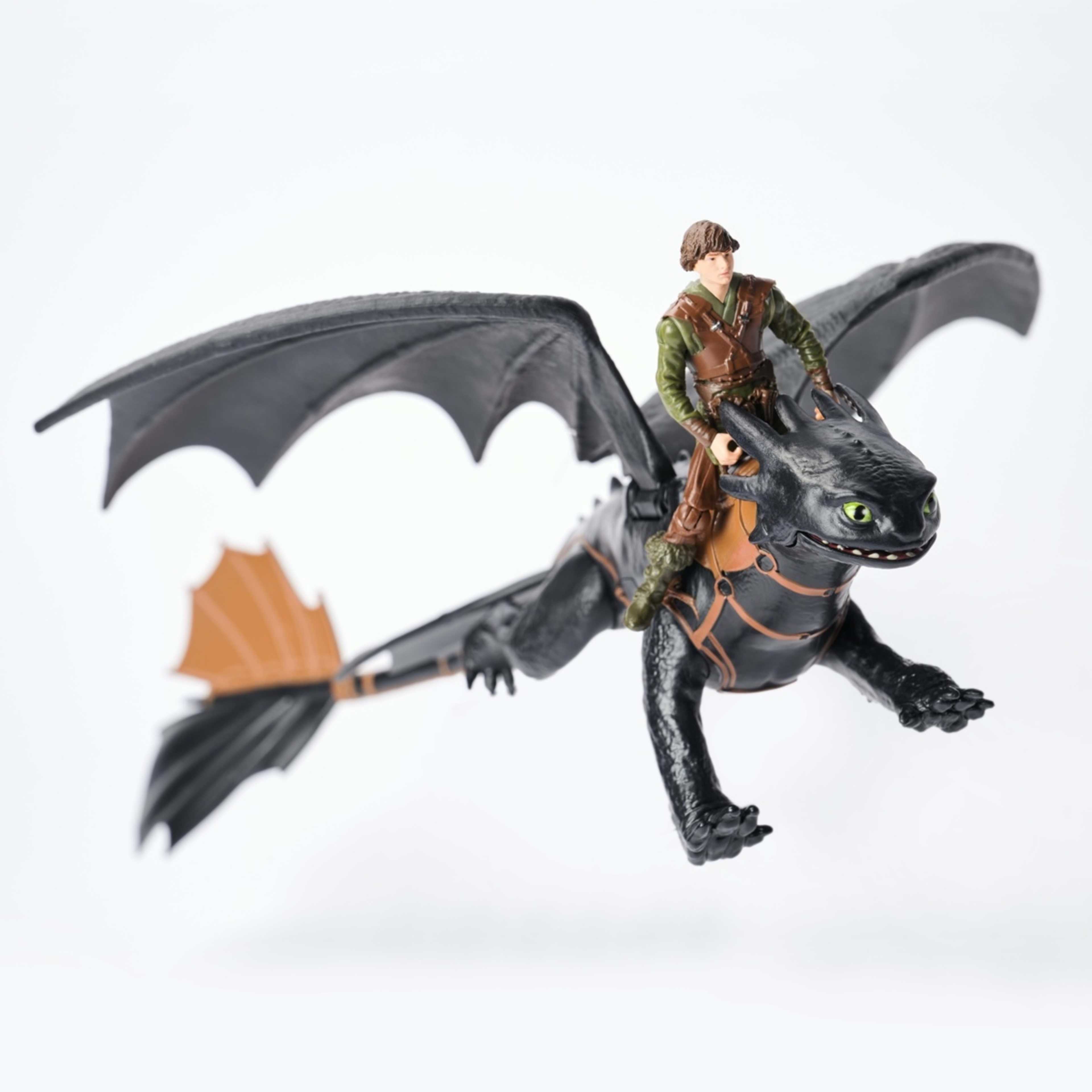4 How To Train Your Dragon Toothless and Hiccup Action Figure Set, 4 of 10