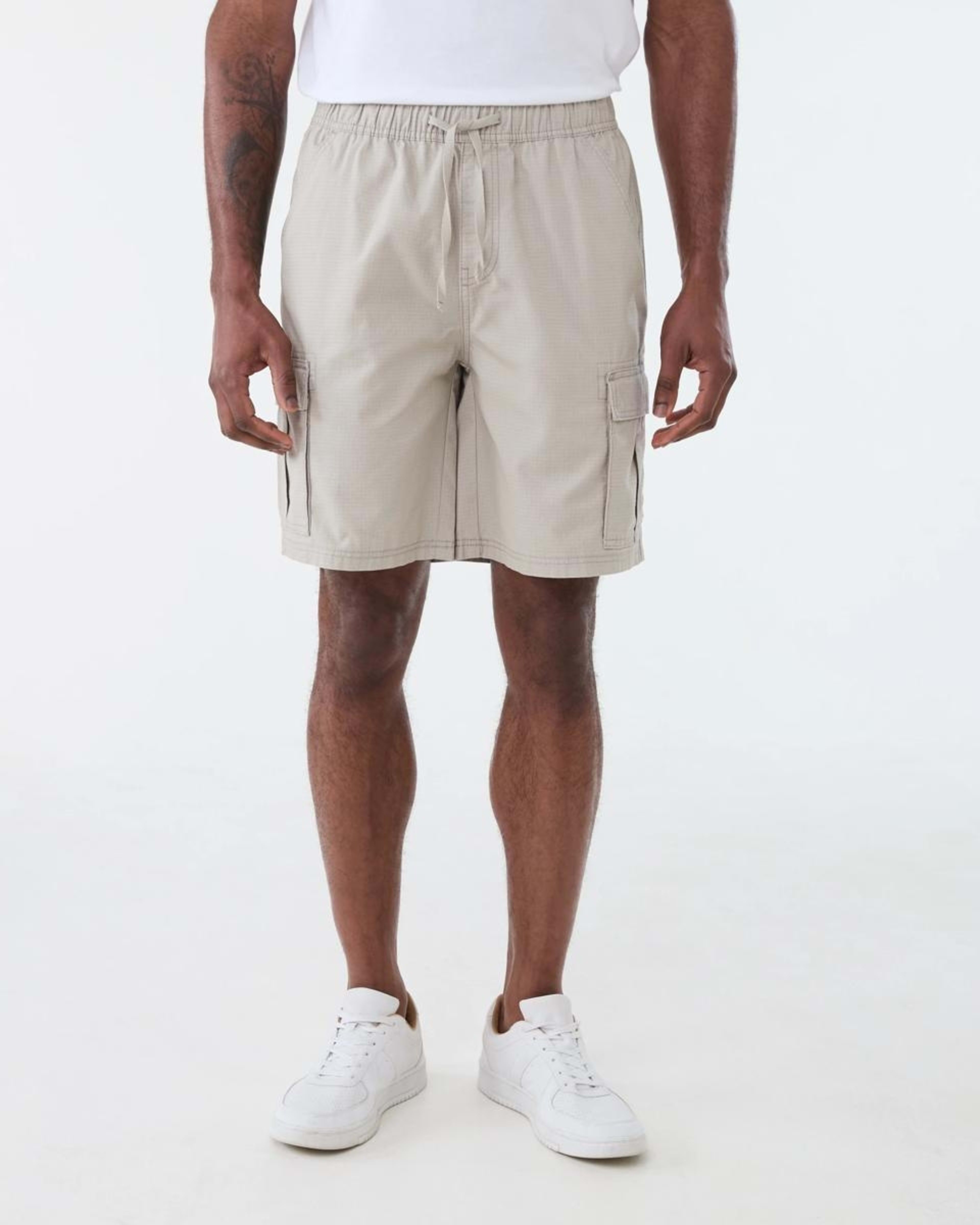 6 Textured Cargo Shorts SPACE DUST, 6 of 6