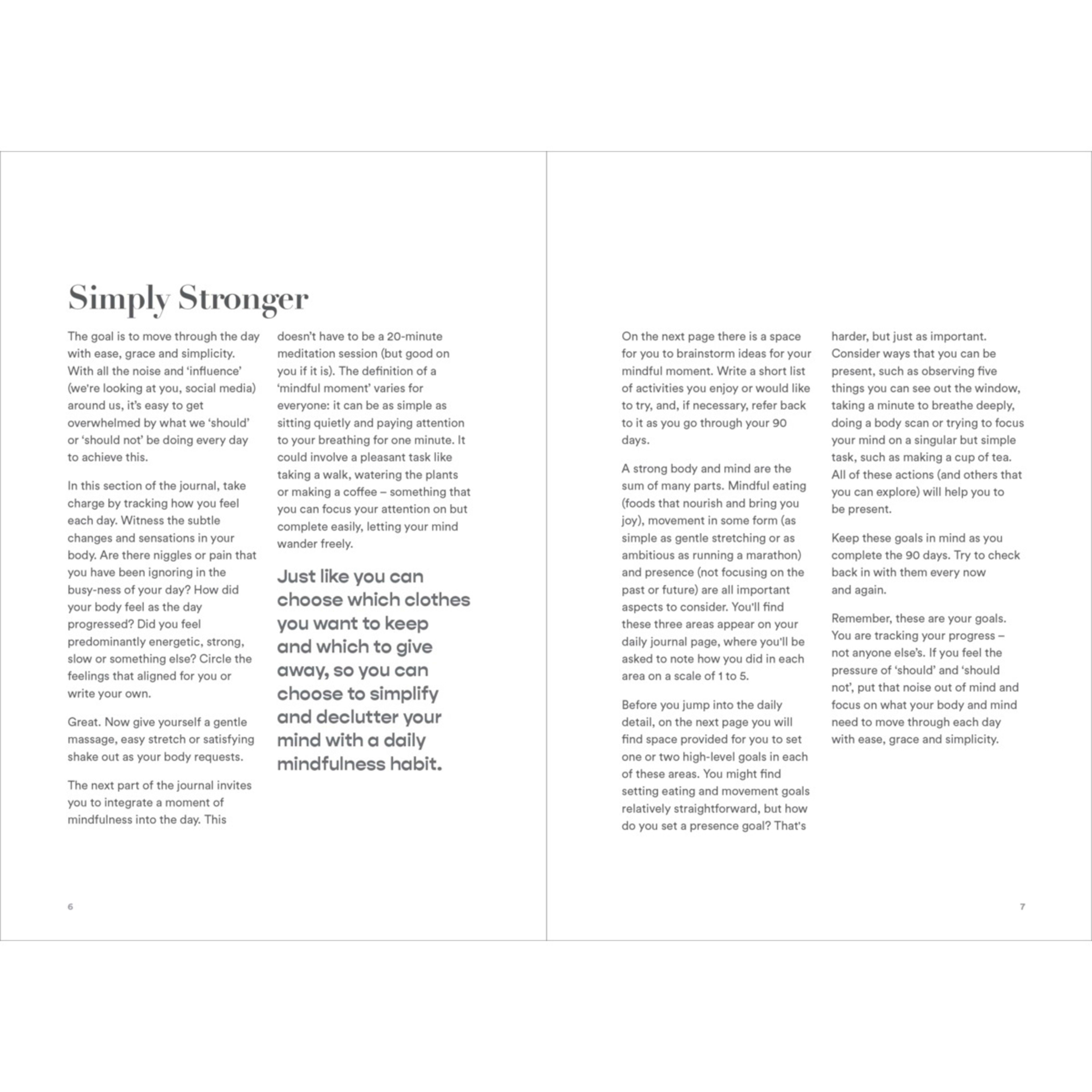 4 90 Days to Success: Simplify - Planning Journal, 4 of 5