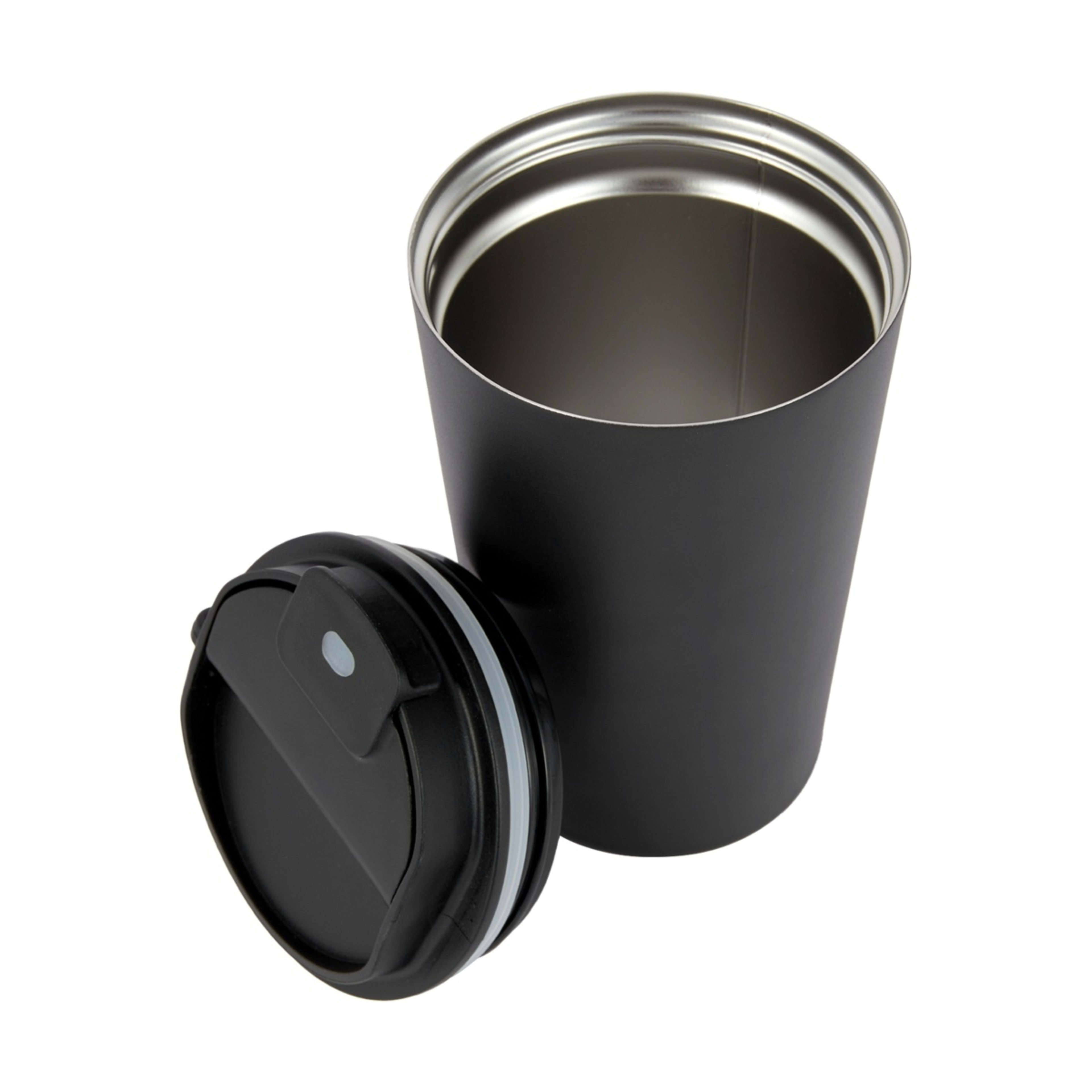 3 400ml Black Double Wall Coffee Cup, 3 of 7