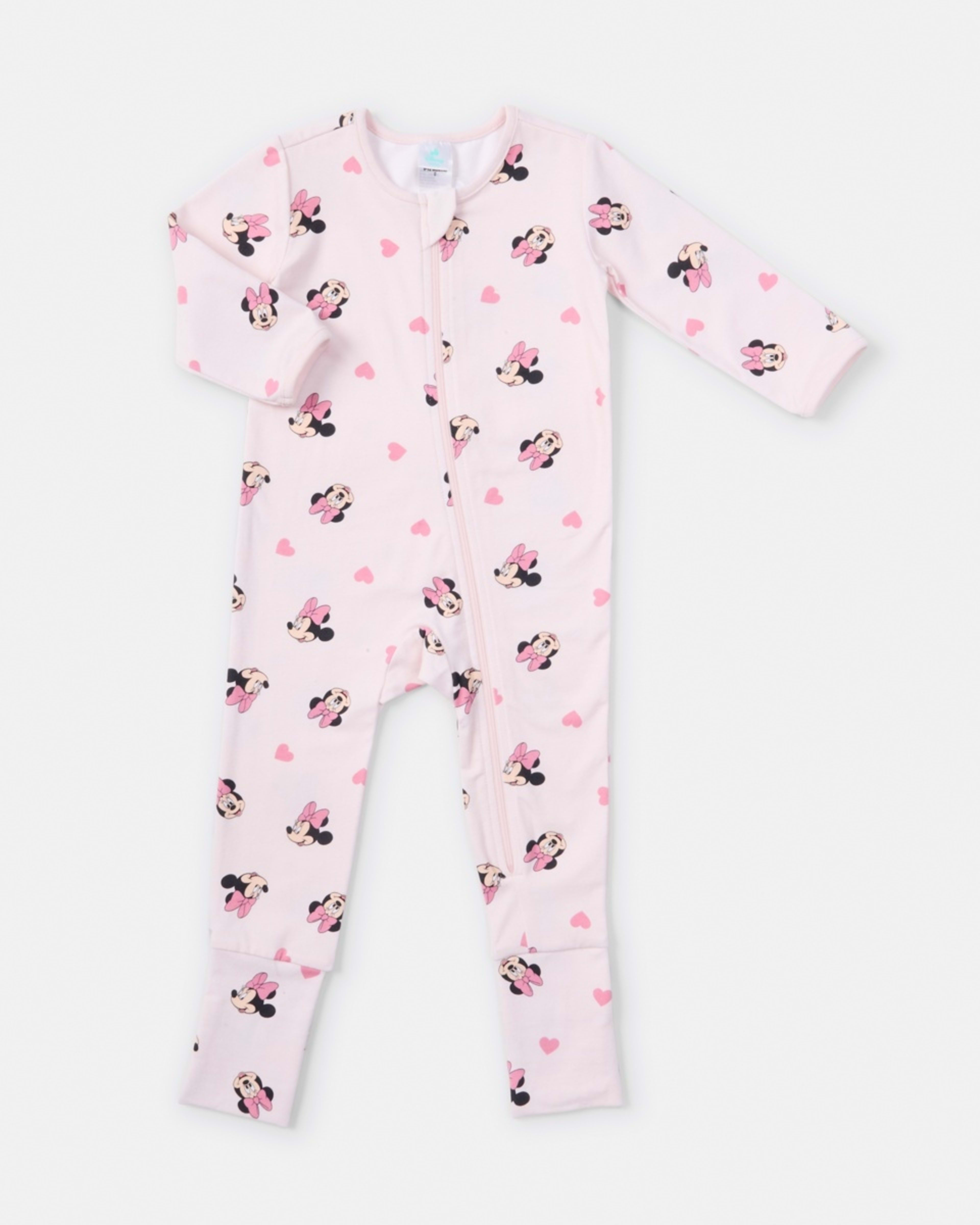 1 Minnie License Coverall Pink Minnie