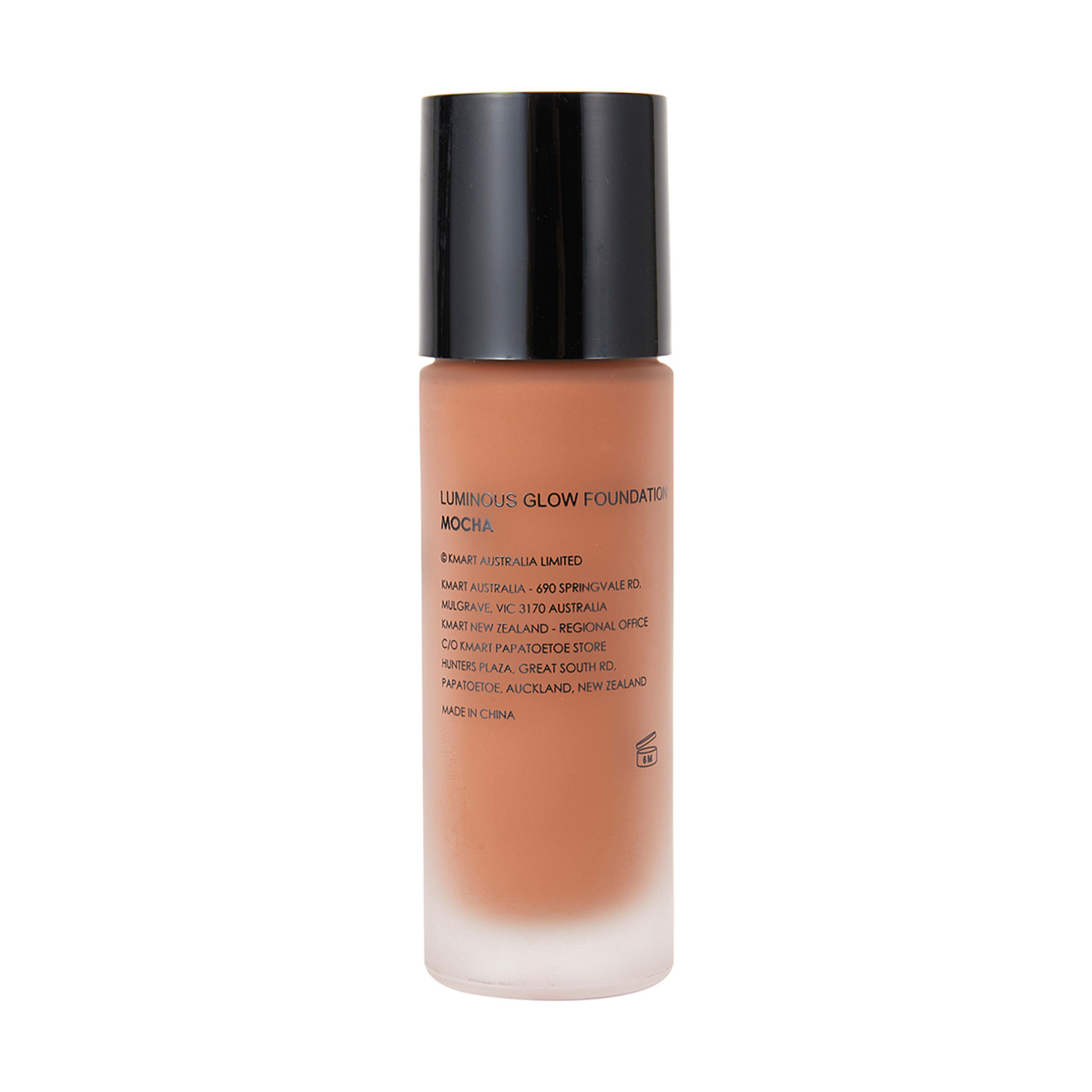 OXX Cosmetics Luminous Glow Foundation - Mocha - Kmart