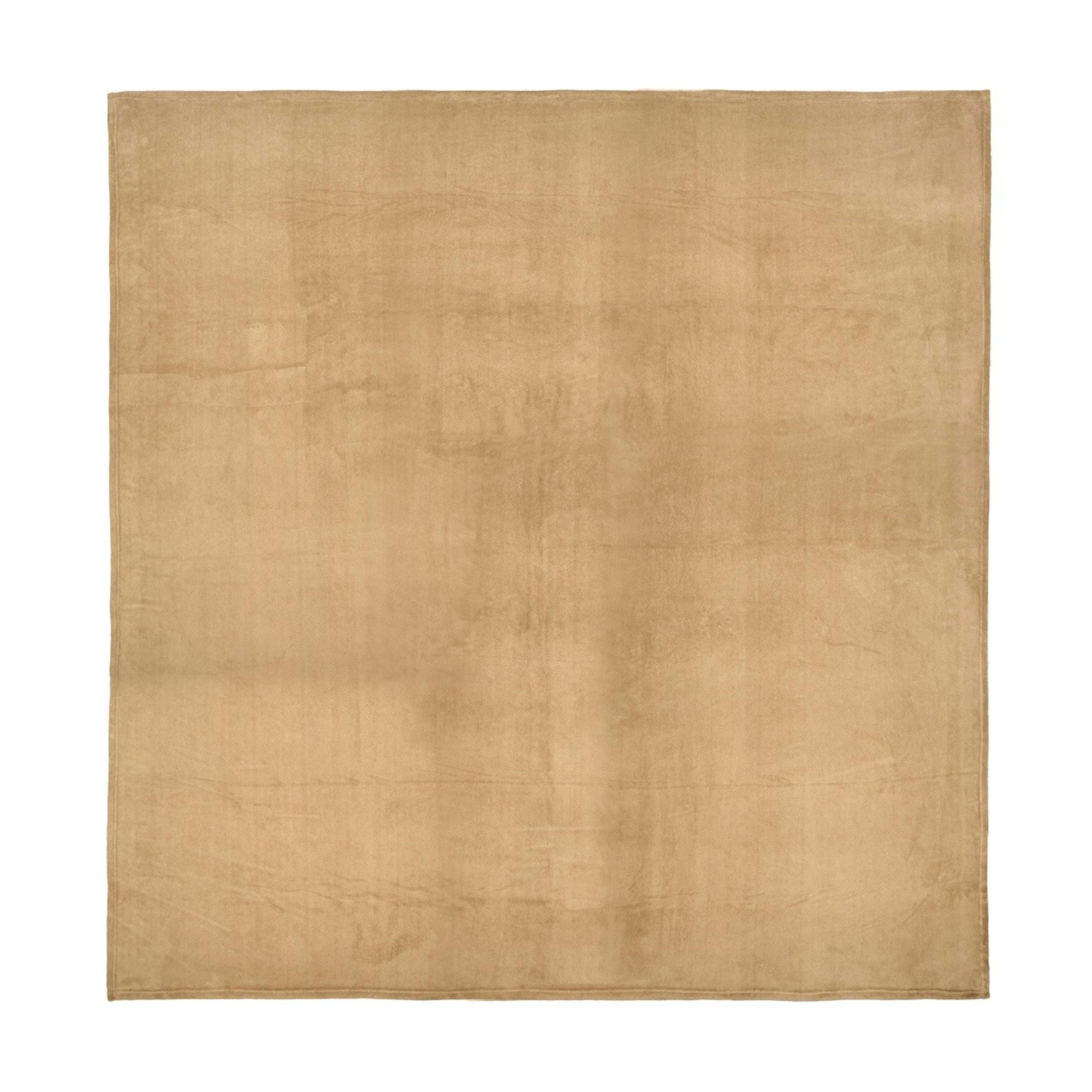 3 Soft Fleece Blanket - Double/Queen Bed, Natural, 3 of 8