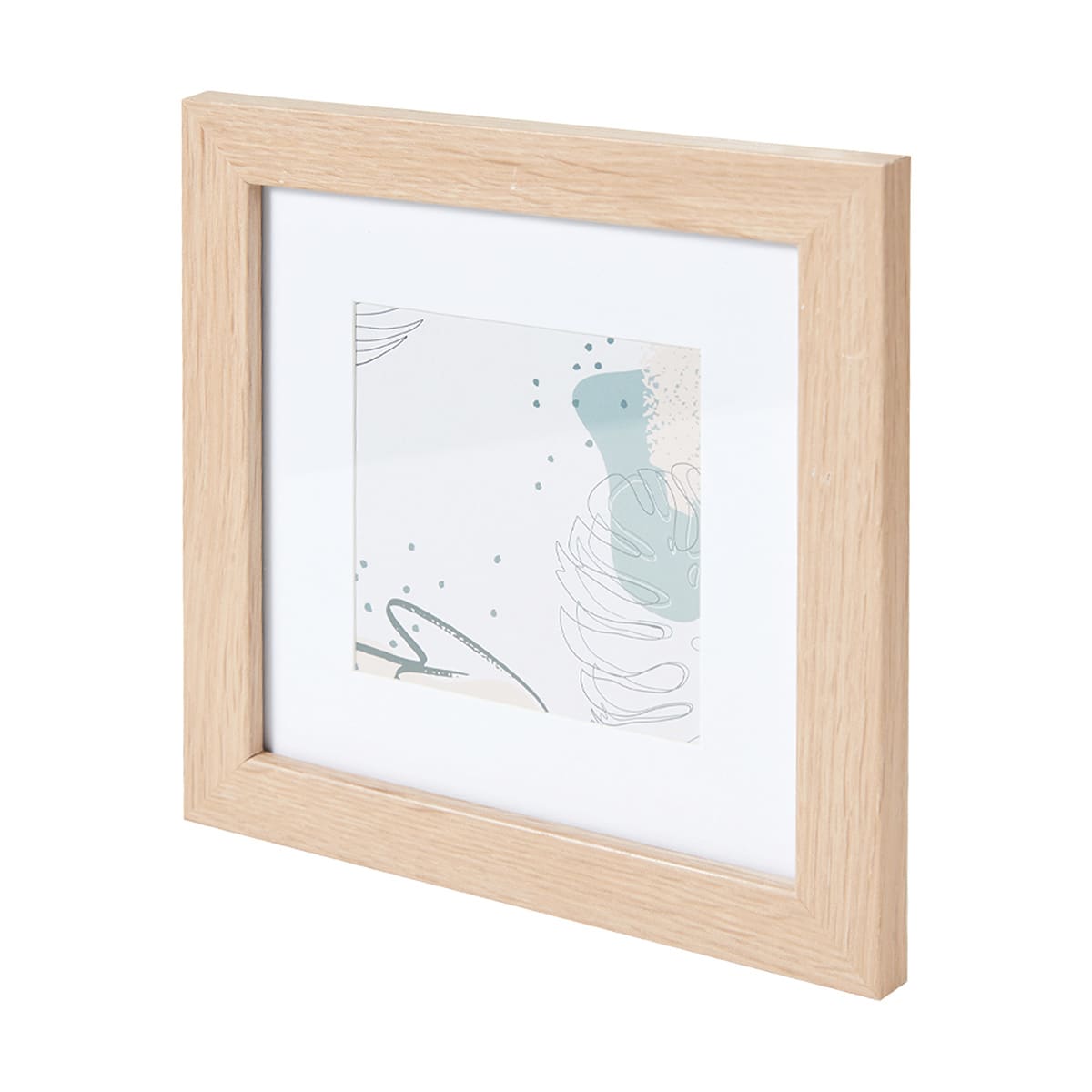 8 Piece Wall Photo Frame Set Oak Kmart NZ