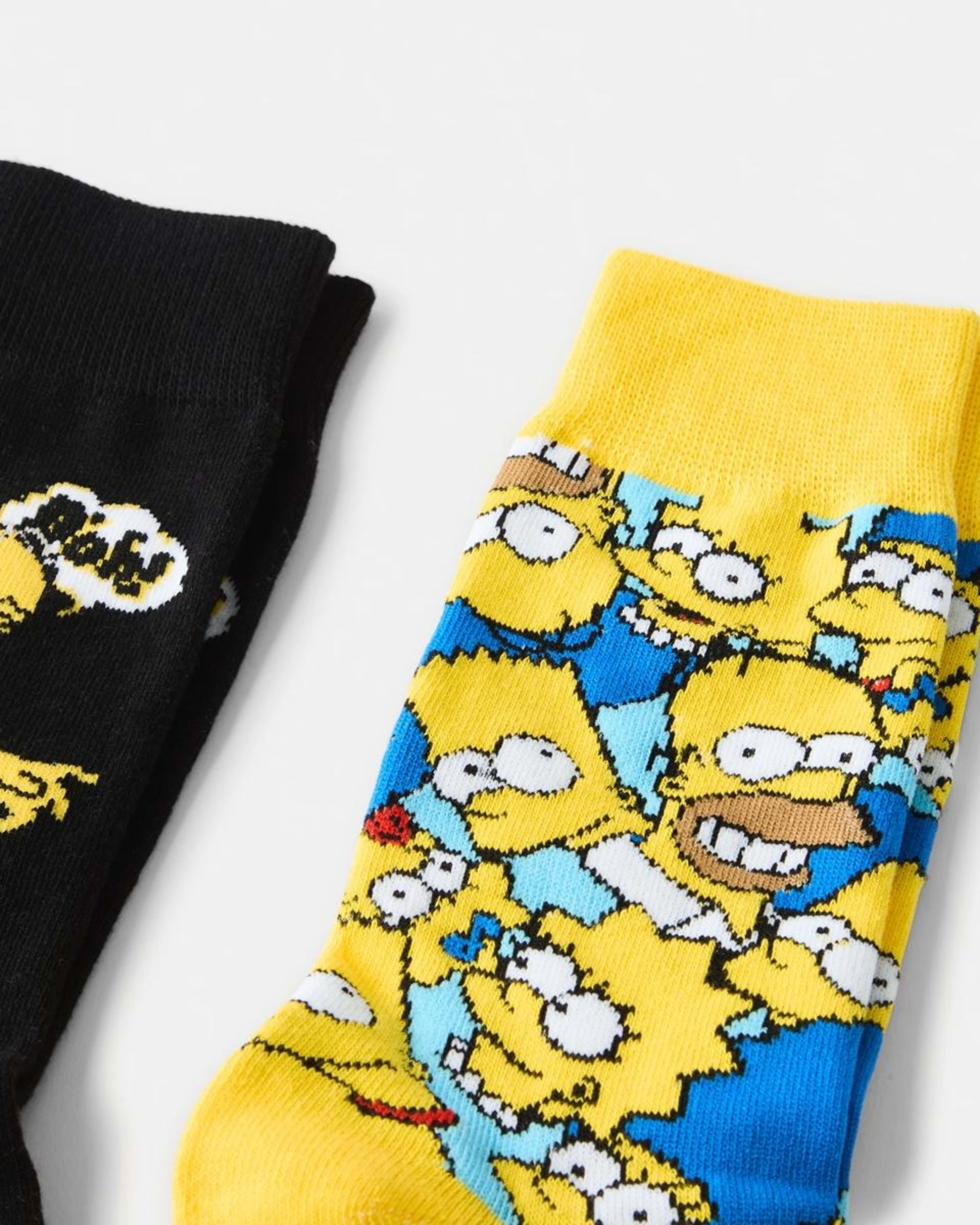 2 2 Pack The Simpsons License Socks 2PK SIMPSONS, 2 of 3