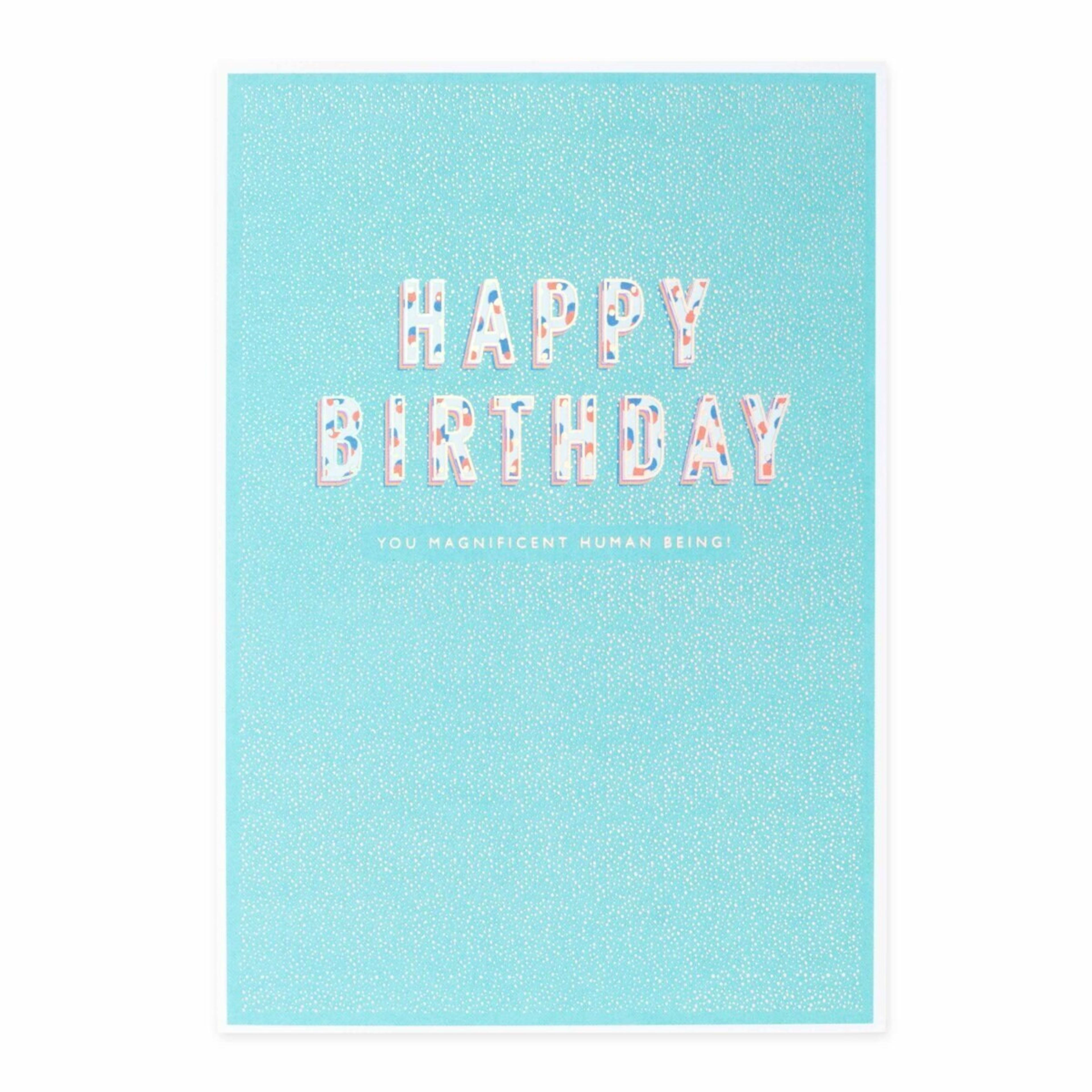 3 Connections from Hallmark Birthday Card - Magnificent Human Being, 3 of 3