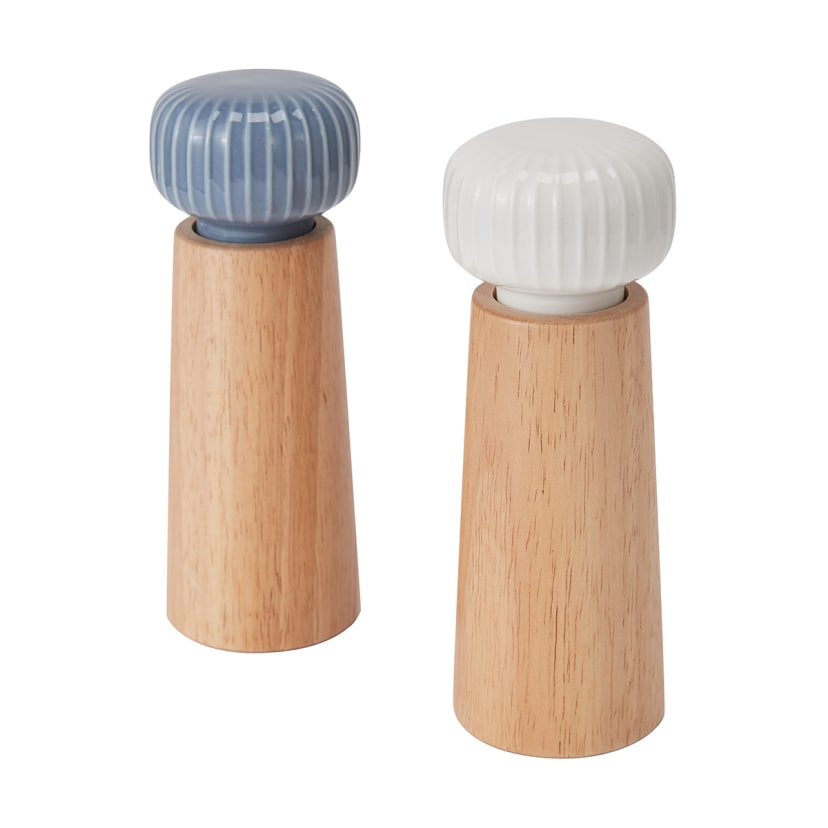 2 Pack Freya Salt & Pepper Grinders Kmart
