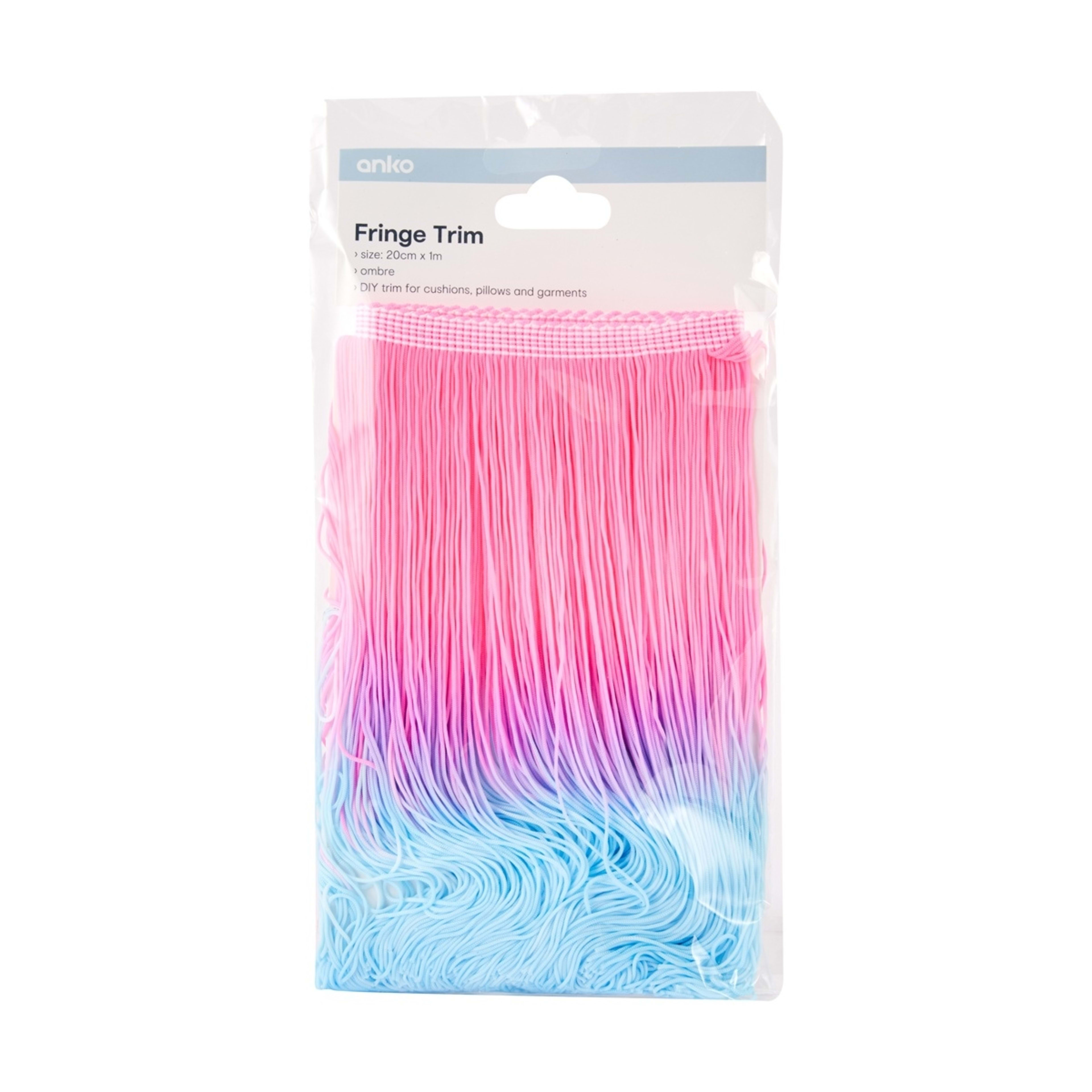 1 Fringe Trim - Ombre, 1 of 3