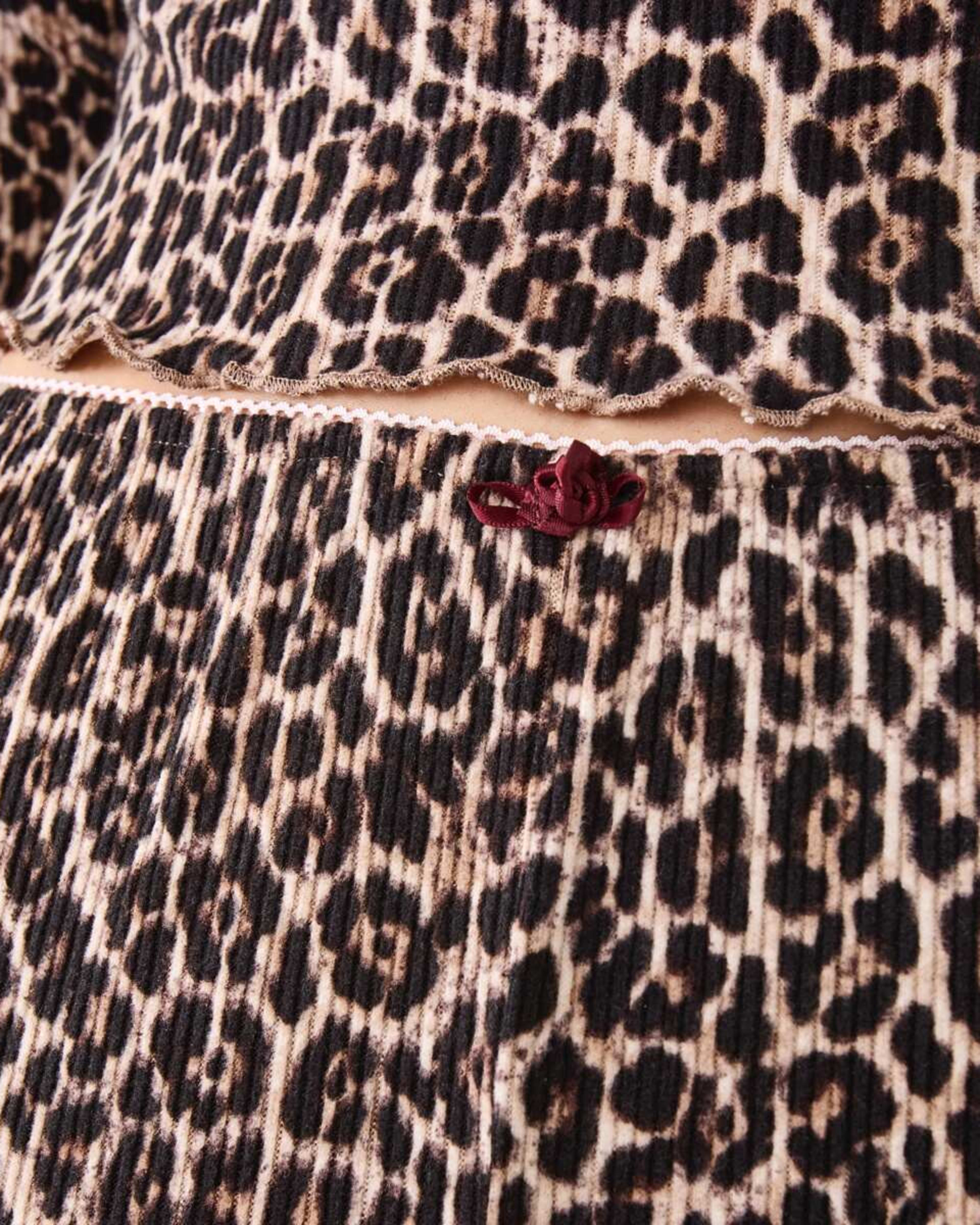 5 Brushed Rib Pants Leo Lrg, 5 of 6