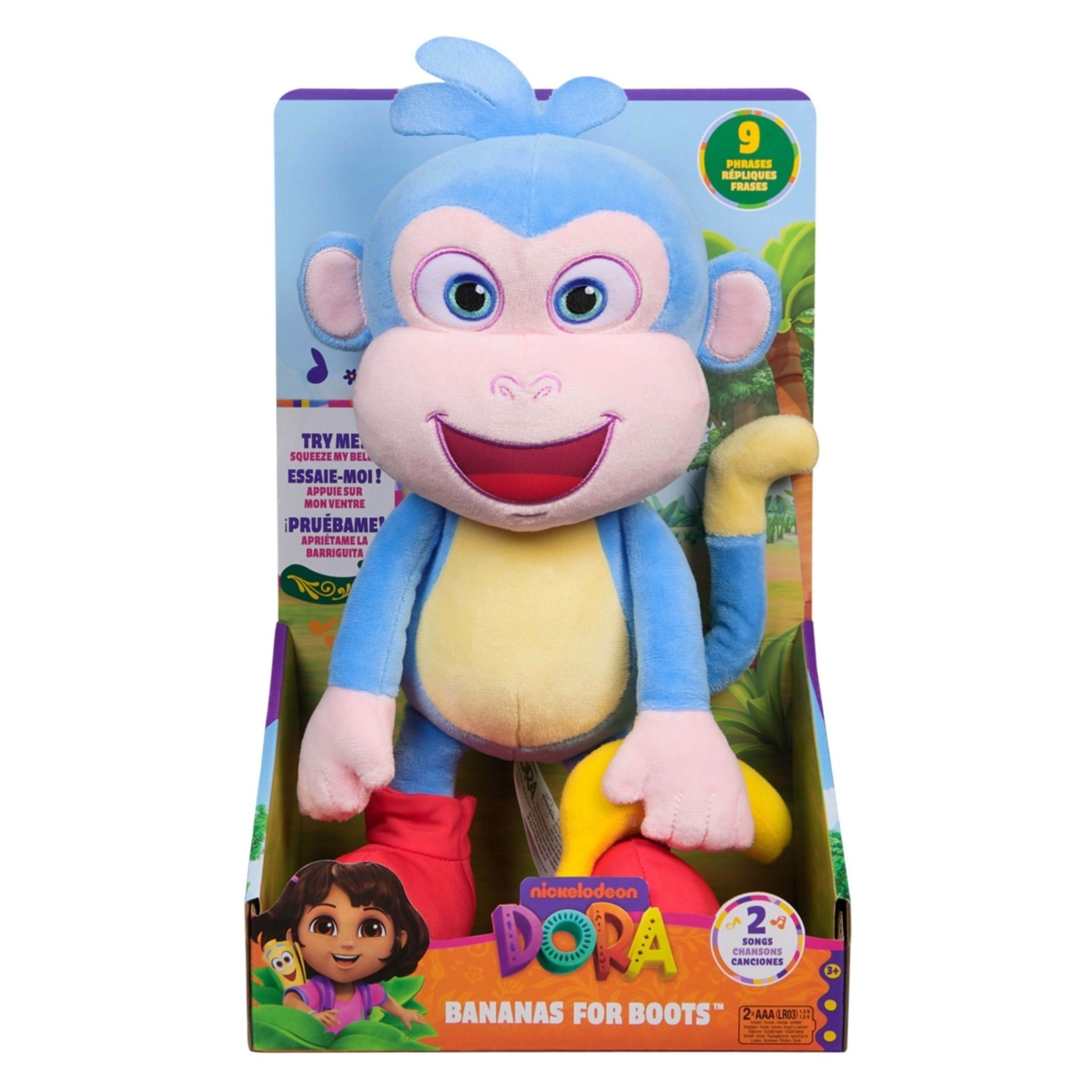 1 33cm Dora Bananas for Boots Plush Toy, 1 of 6