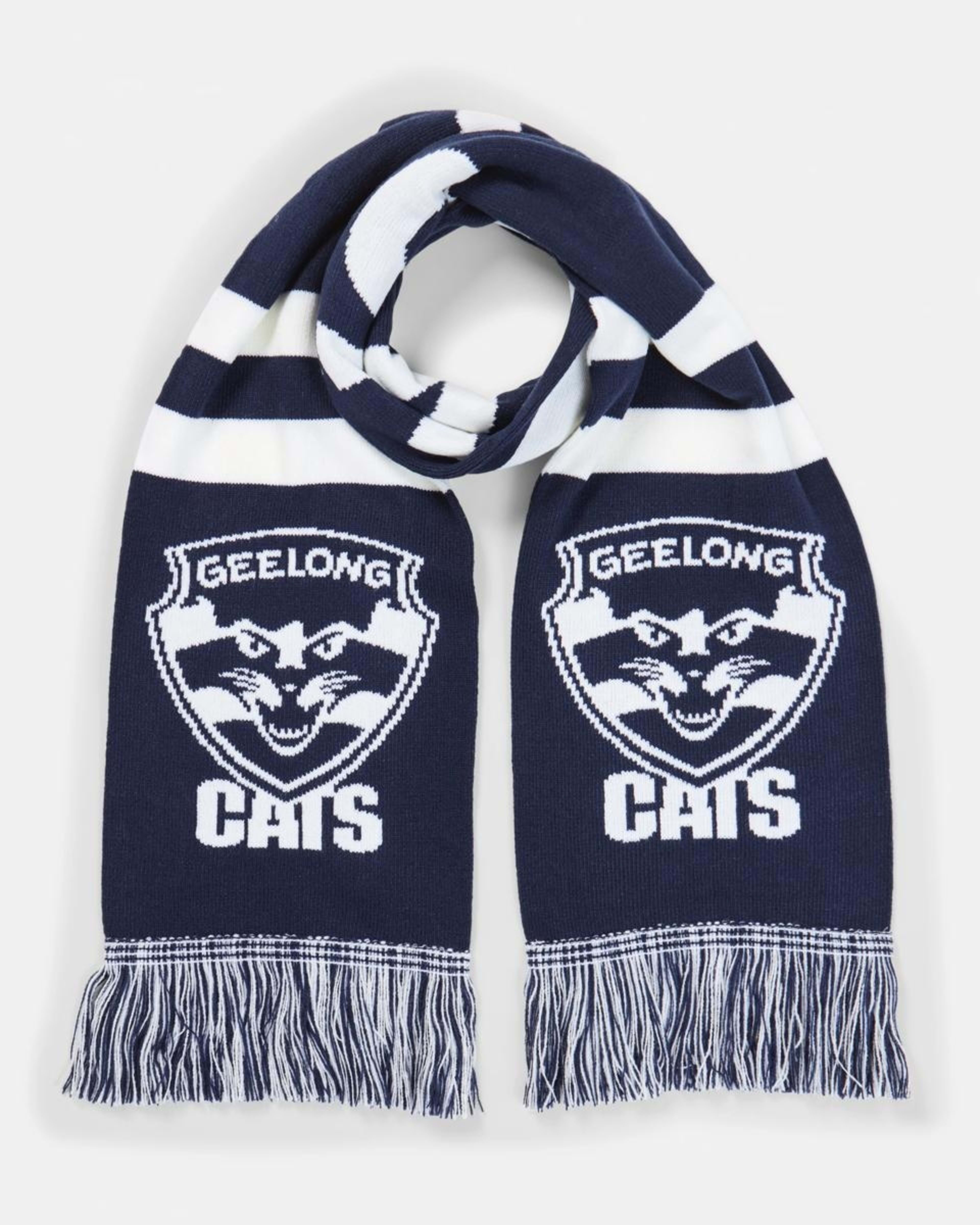 2 Official AFL Adult Scarf Geelong, 2 of 4