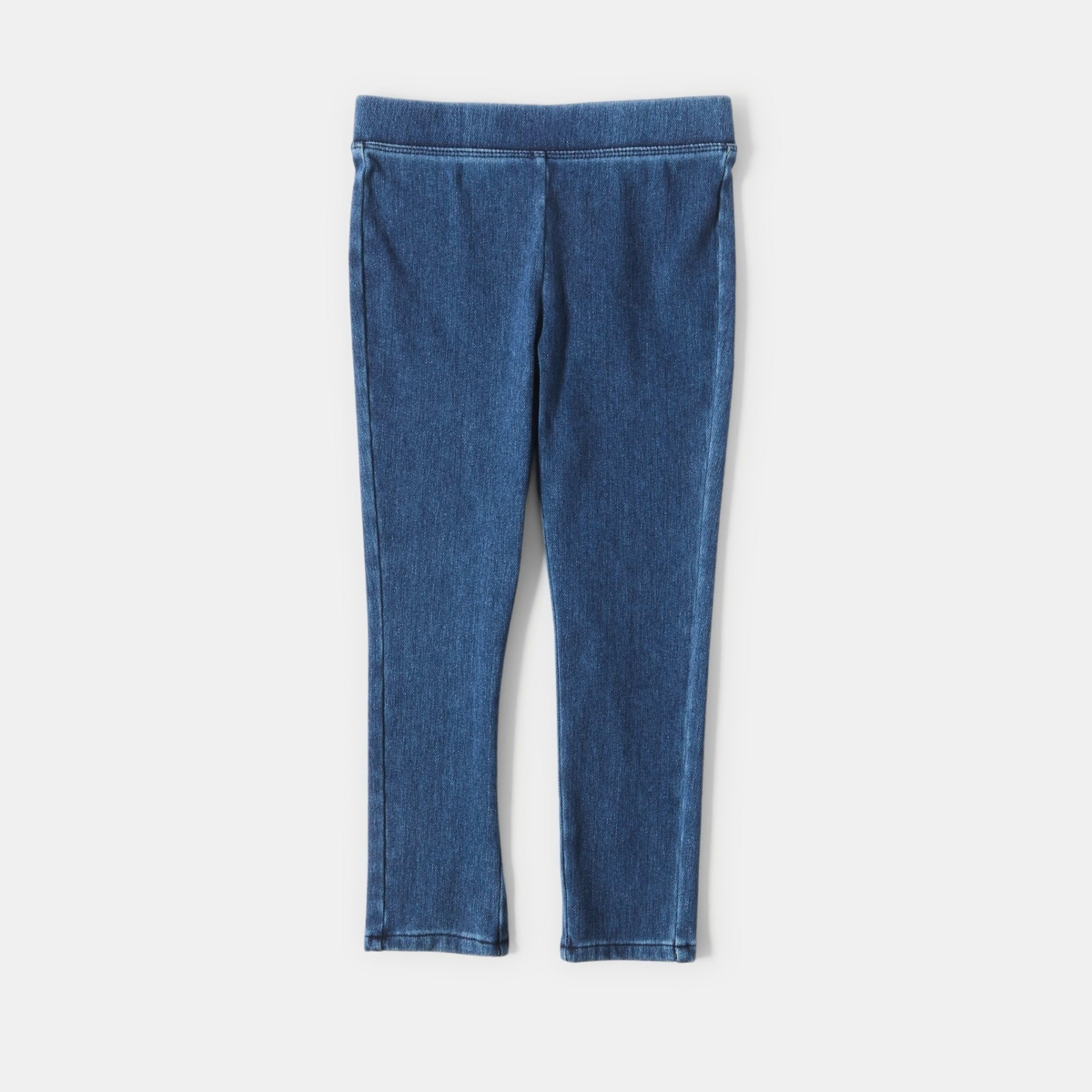 6 Denim Jeggings Table Mid Wash, 6 of 7