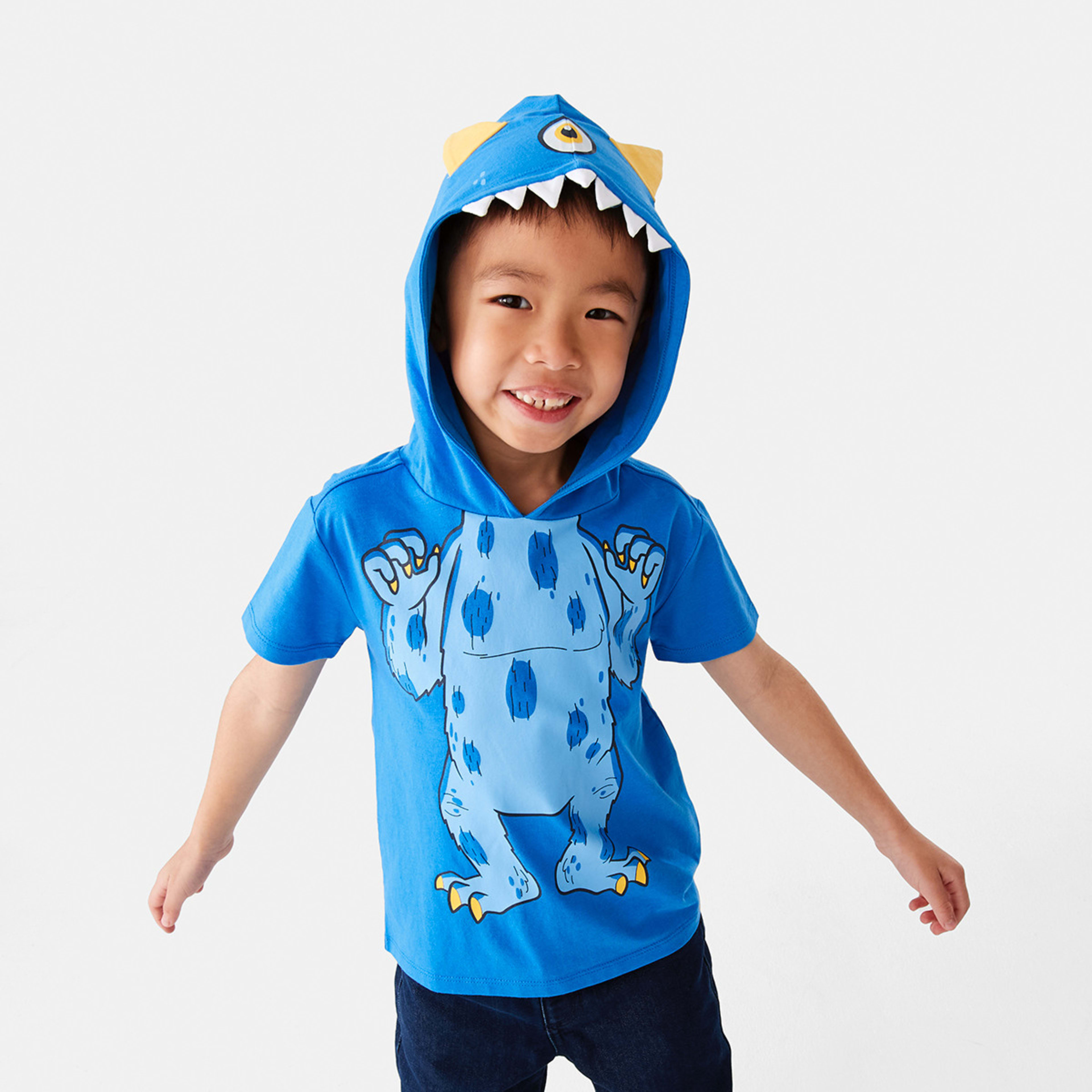 1 Novelty Hood Monster T-shirt Monster, 1 of 9