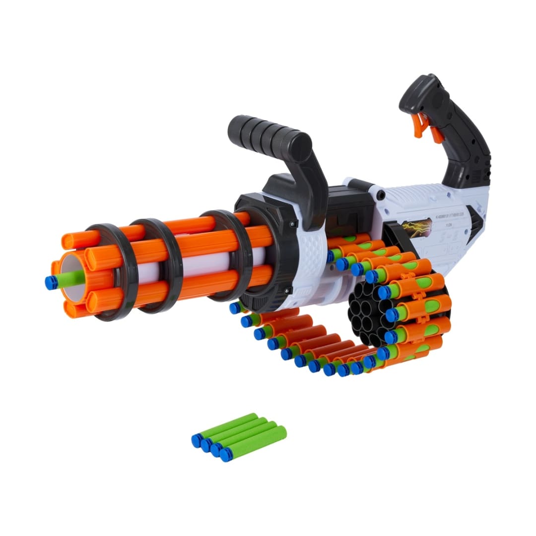 V-Twin Motorised Gatling Belt Blaster - Kmart