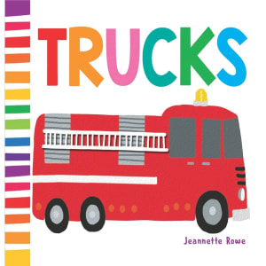 Trucks by Jeannette Rowe - Book