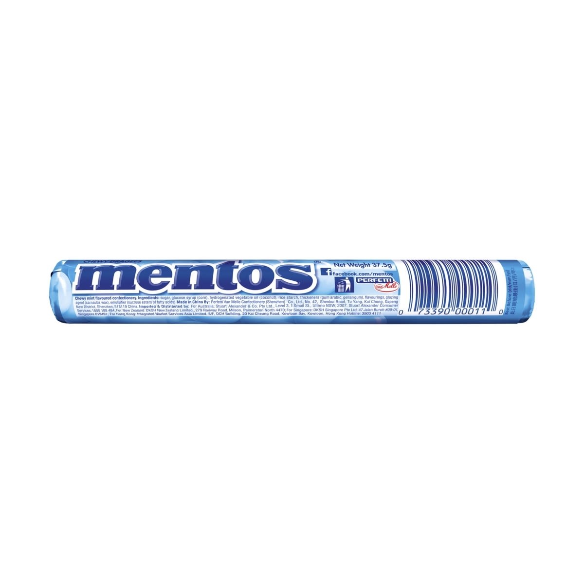 Mentos Mint Roll 38g - Kmart