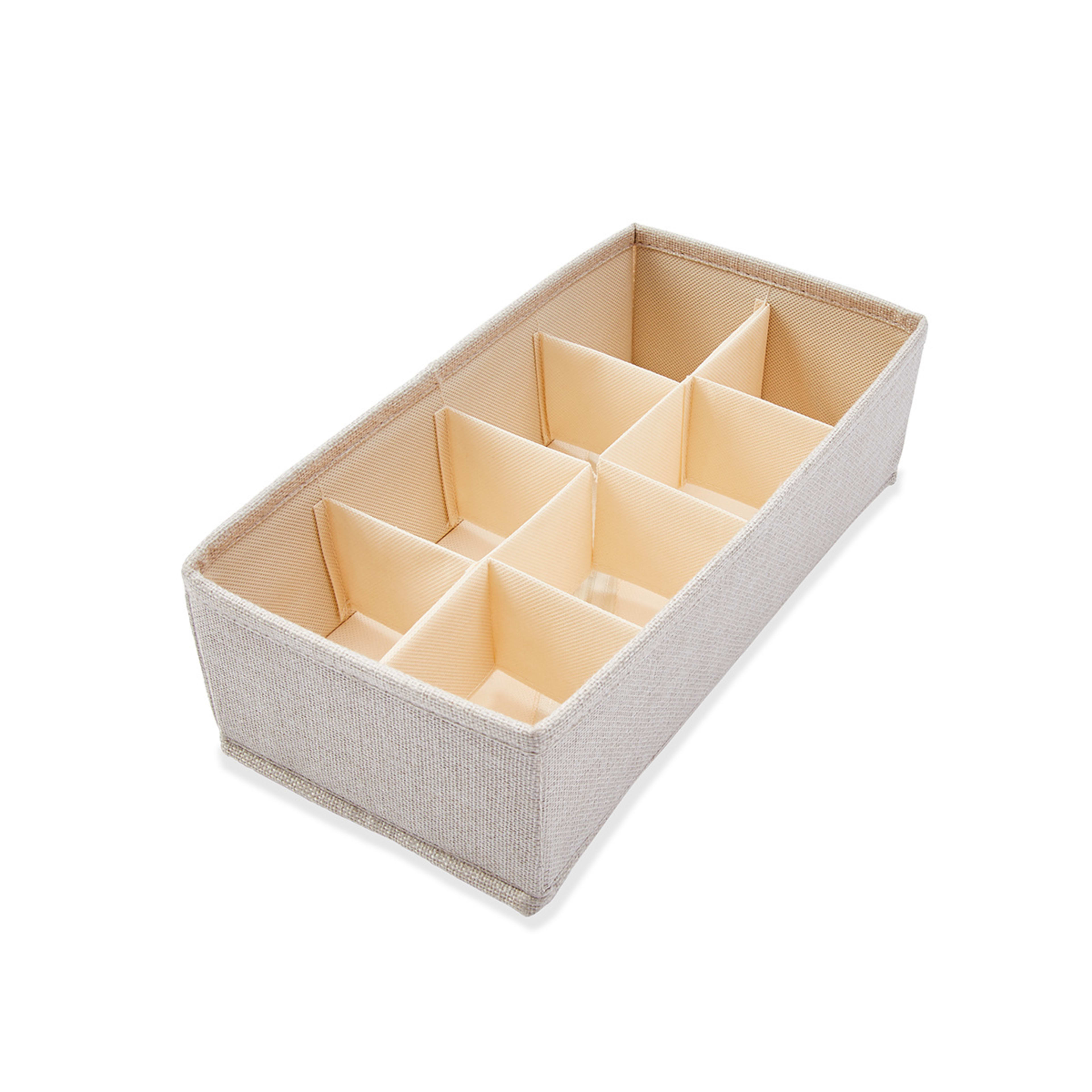 Linen Look Adjustable Drawer Organiser Kmart