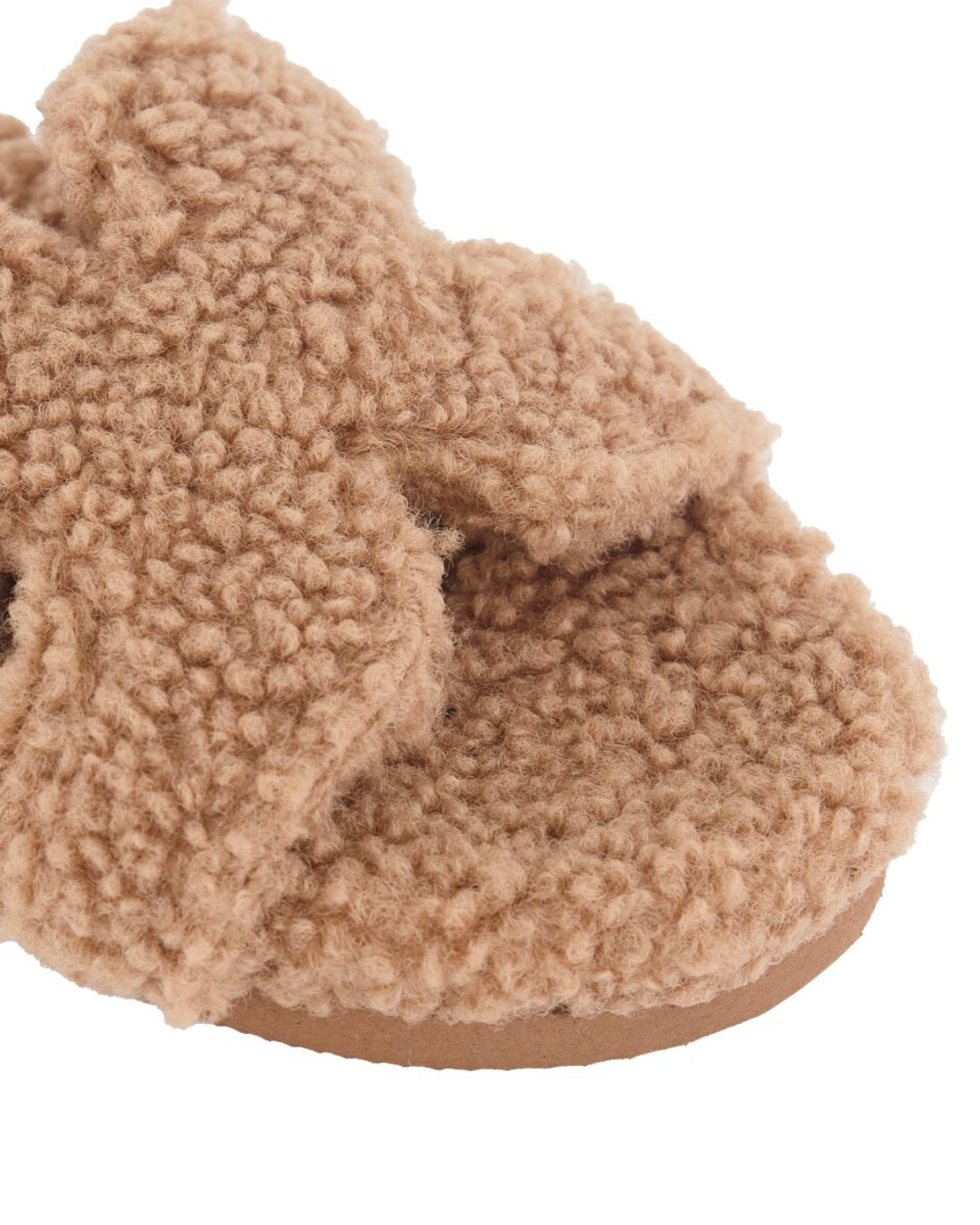3 H Strap Boucle Slides BISCUIT BROWN, 3 of 3