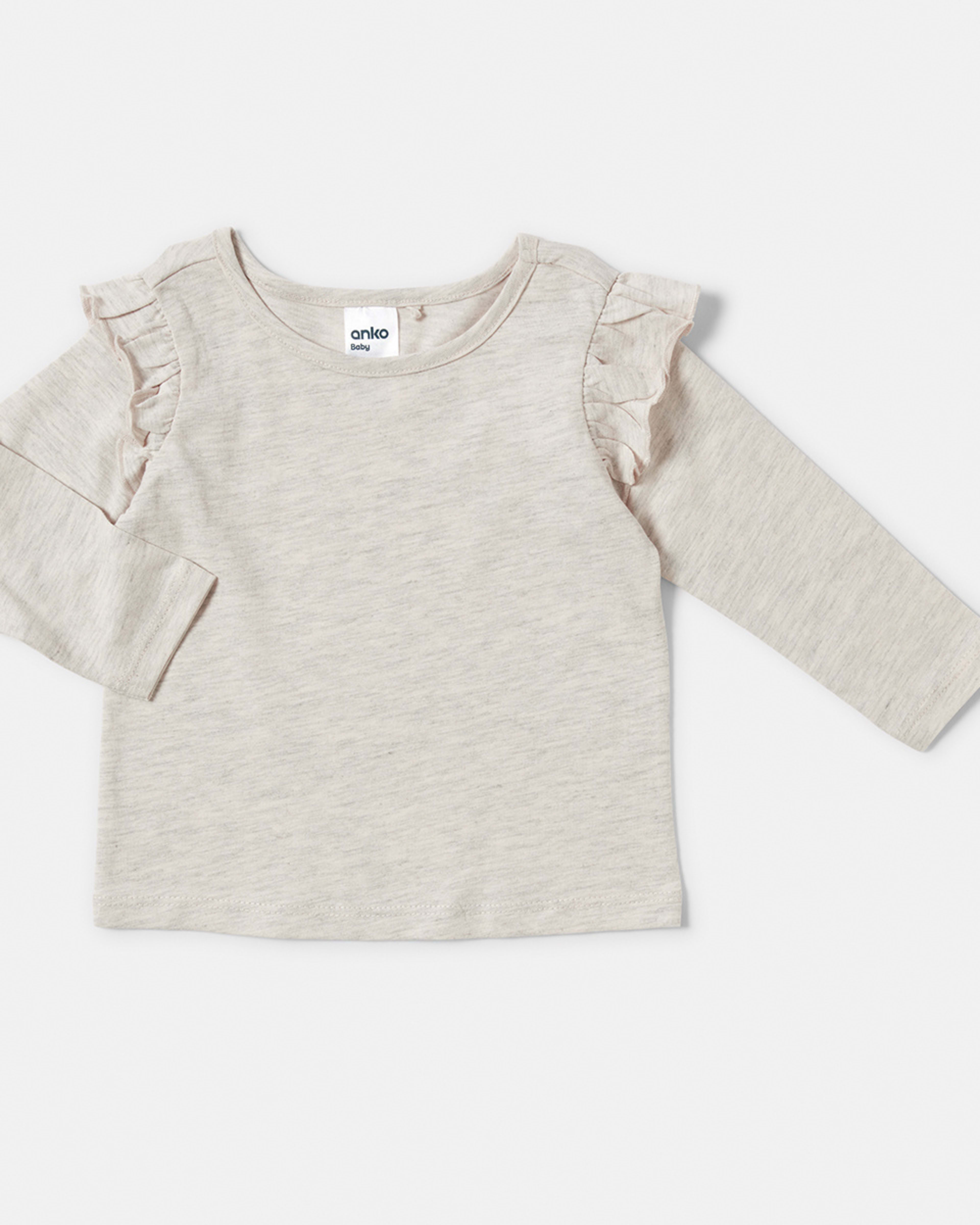 3 Pack Long Sleeve T-shirt - Kmart