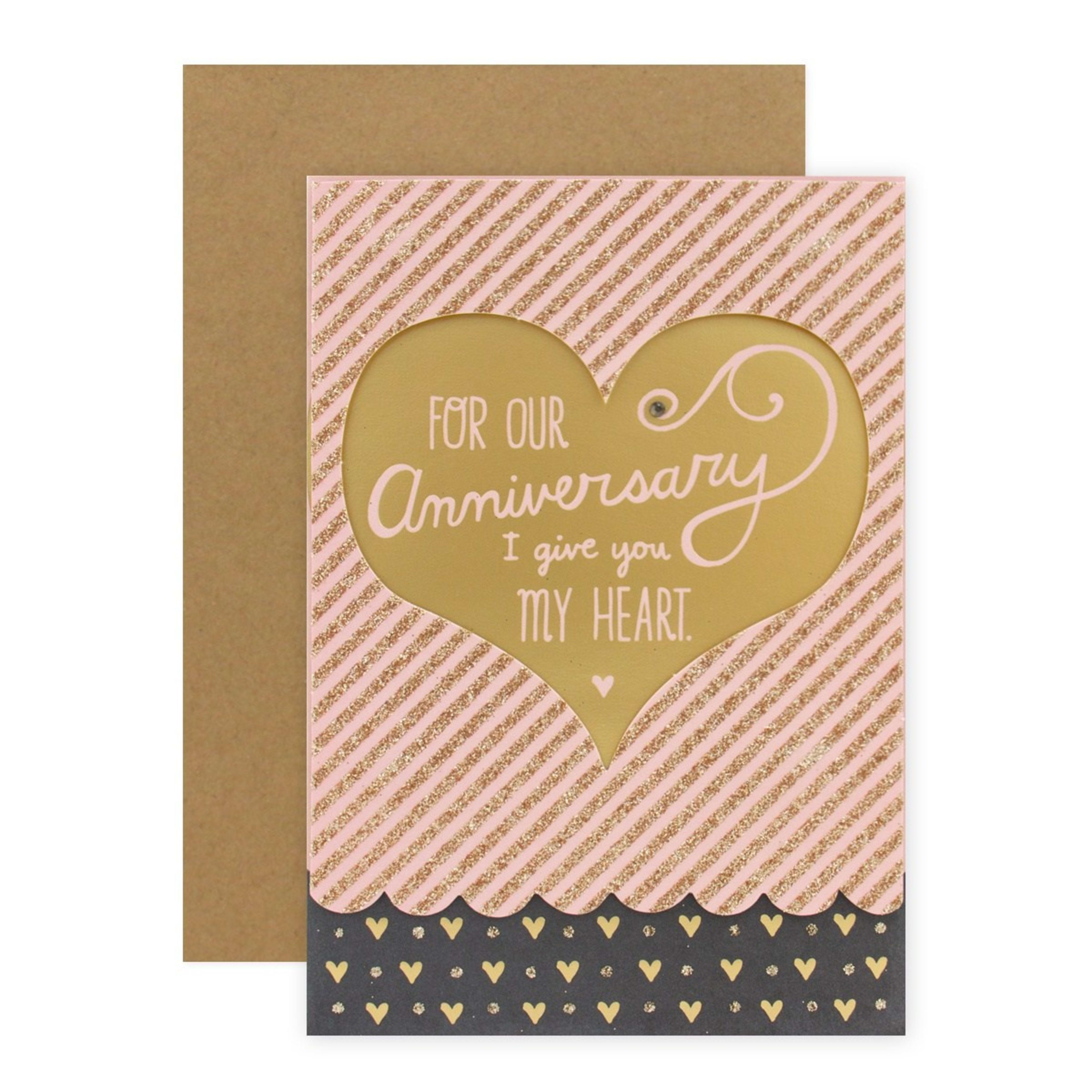 1 Connections from Hallmark Anniversary Card - My Heart