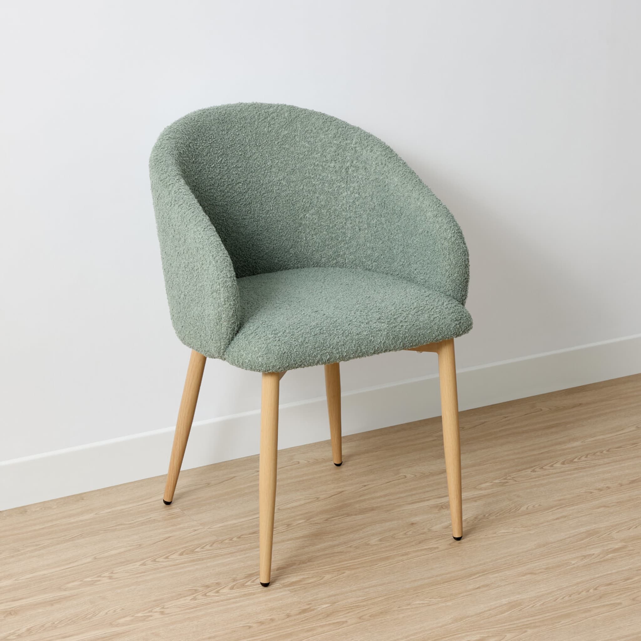 Noah Boucle Chair - Sage - Kmart