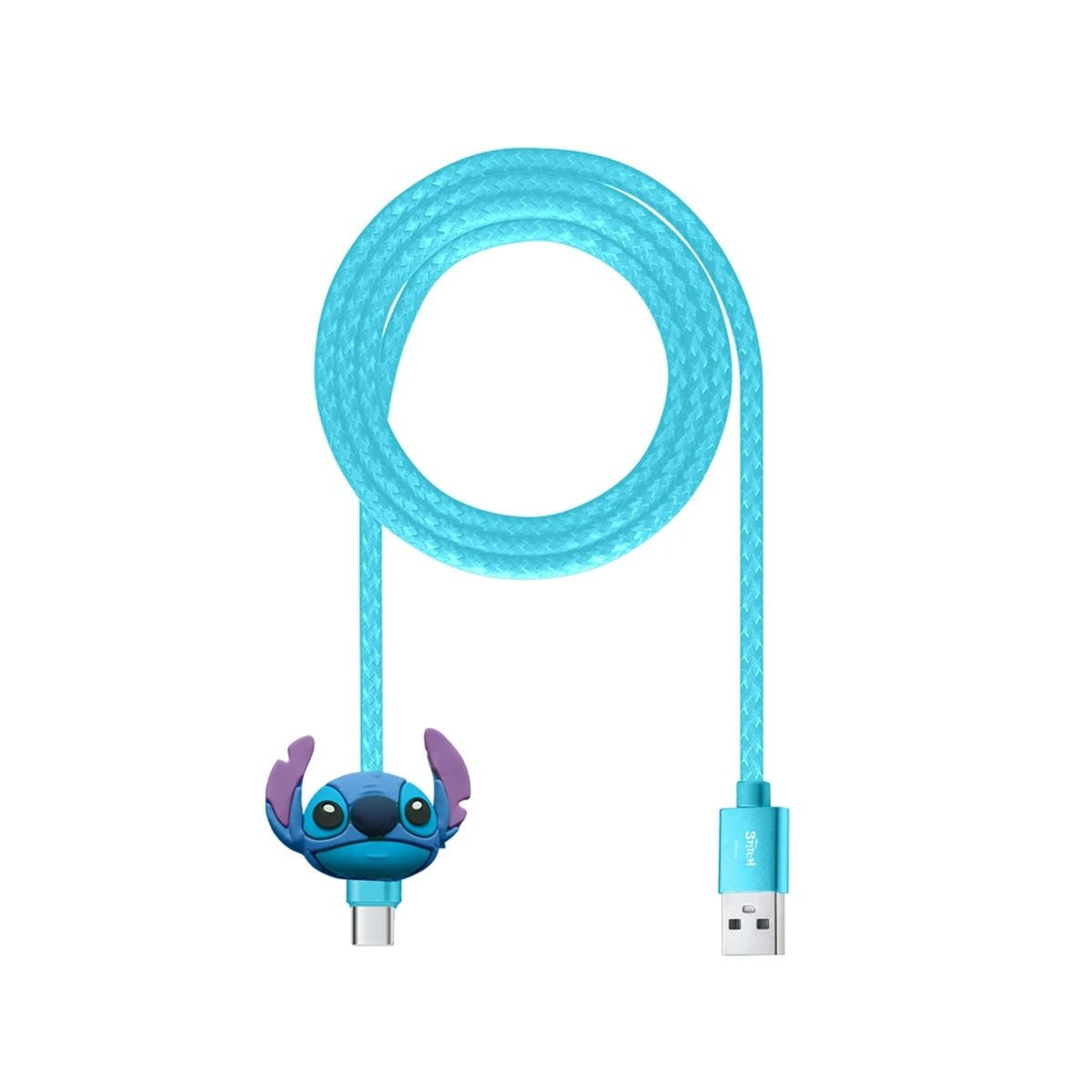 3 Disney Lilo & Stitch USB-A to USB-C Cable - Assorted, 3 of 3