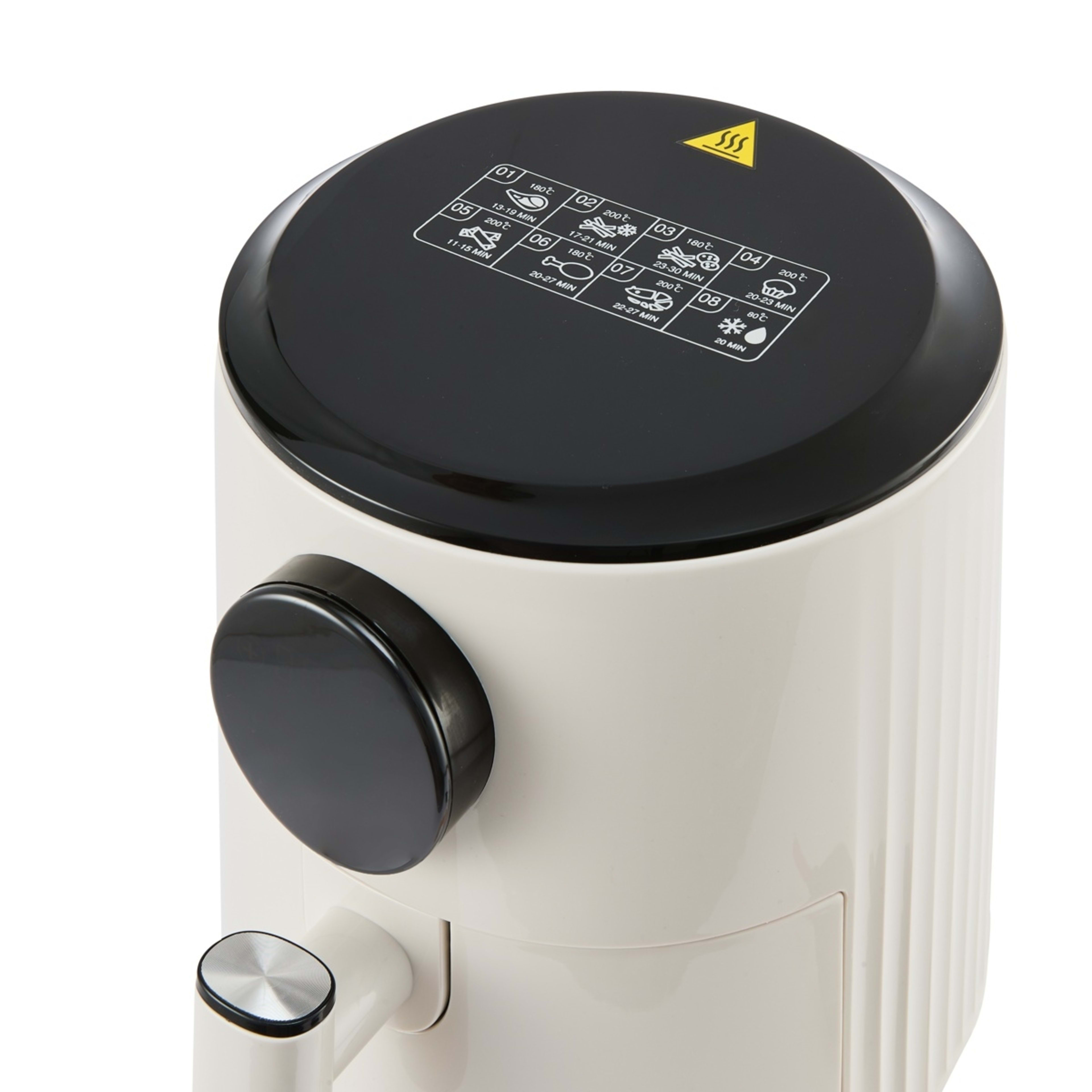 8 1.2L Mini Air Fryer - Off White, 8 of 8
