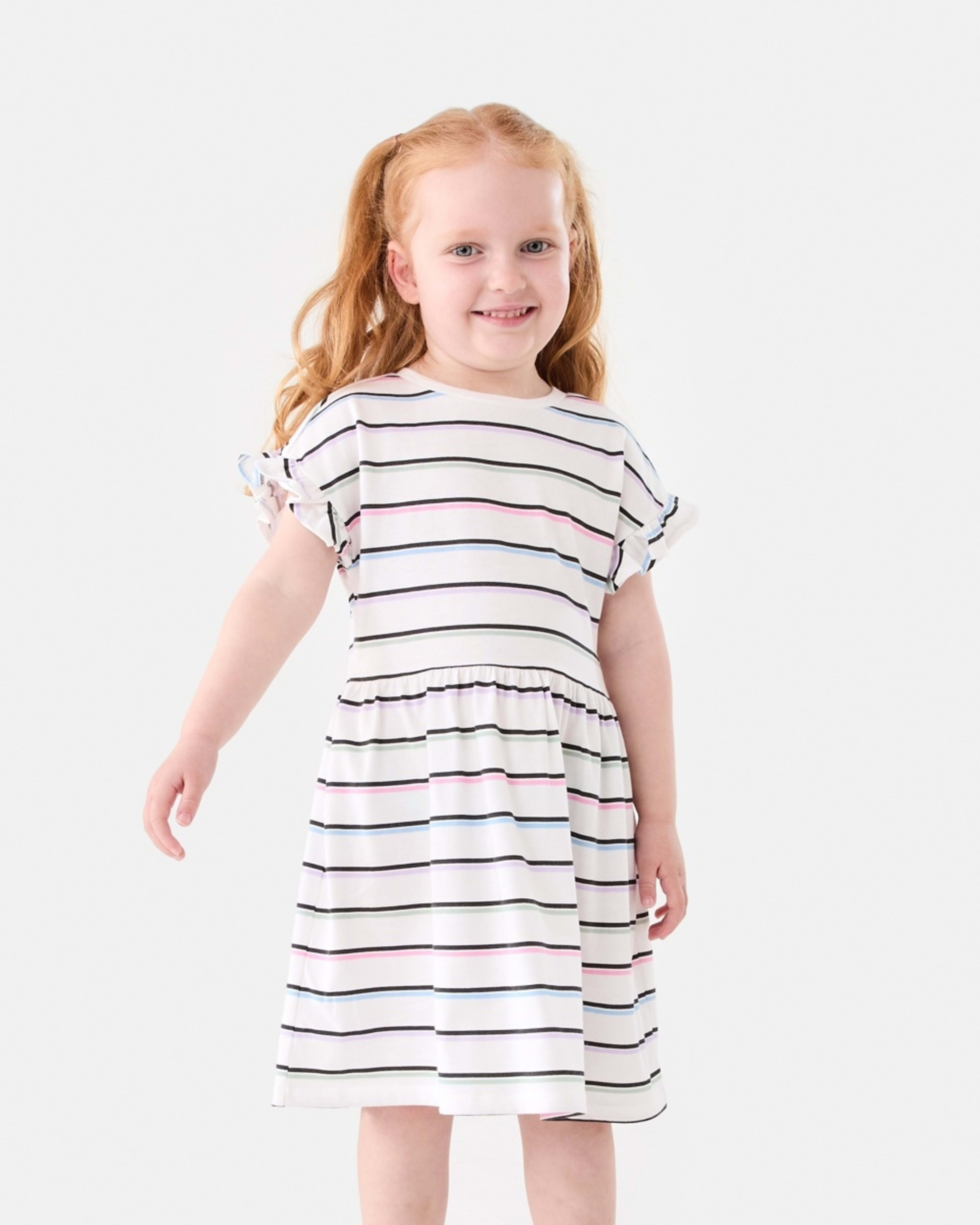 1 Jersey Dress GLINT STRIPES MULTICOLOUR, 1 of 7