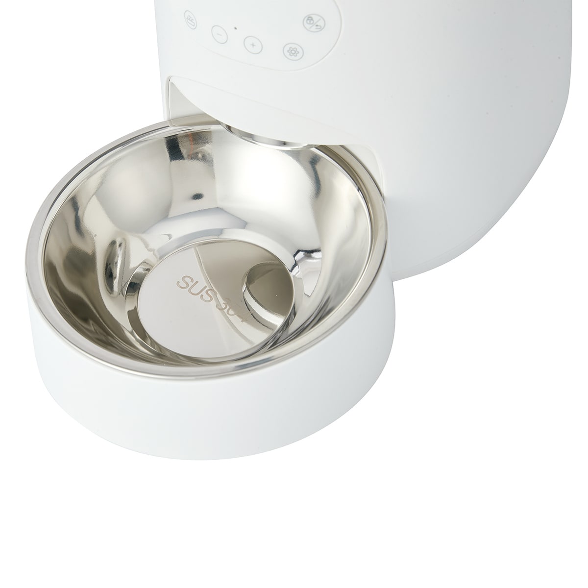 Automated 5L Pet Feeder White and Grey Kmart