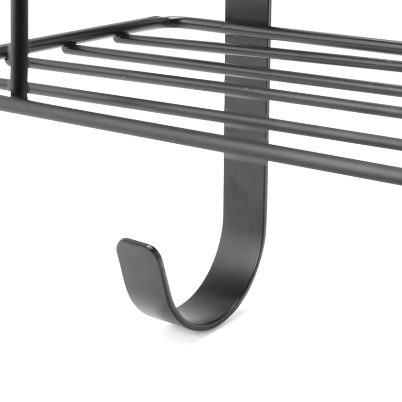 Over Door Shower Caddy - Black - Kmart NZ