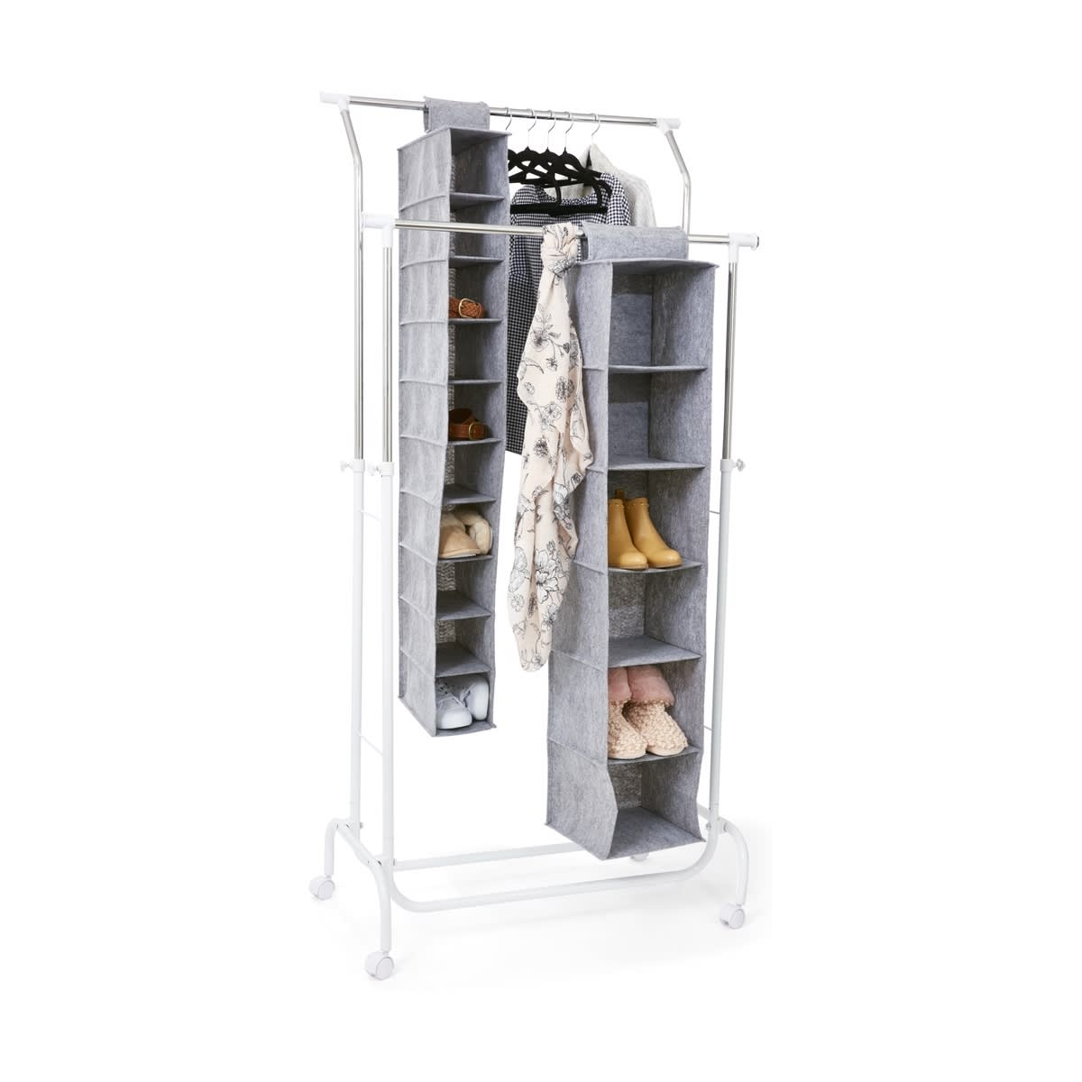 Parallel Clothing Rack Kmart