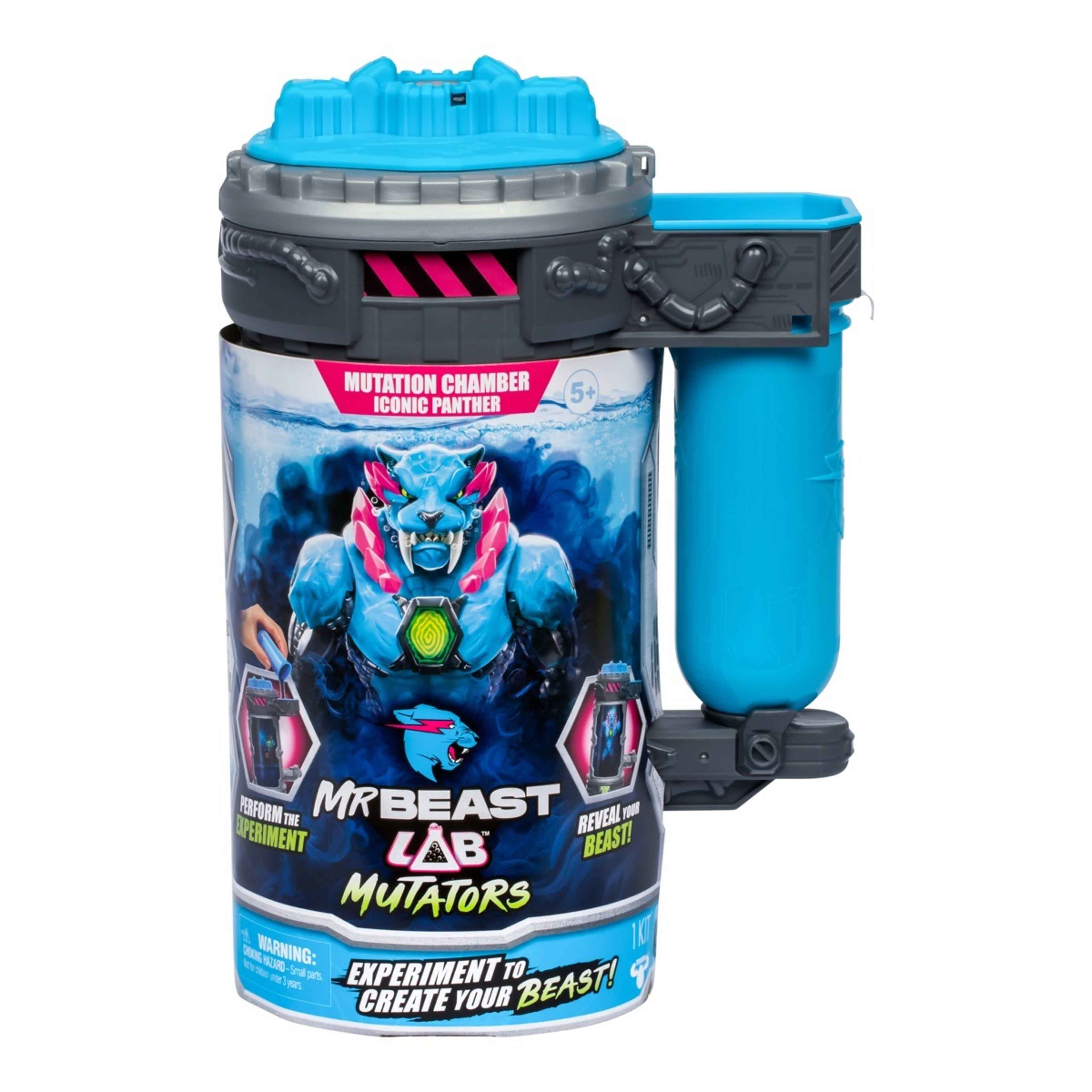 1 MrBeast Lab Mutation Chamber, Experiment to Create Your Beast Release the Iconic Panther