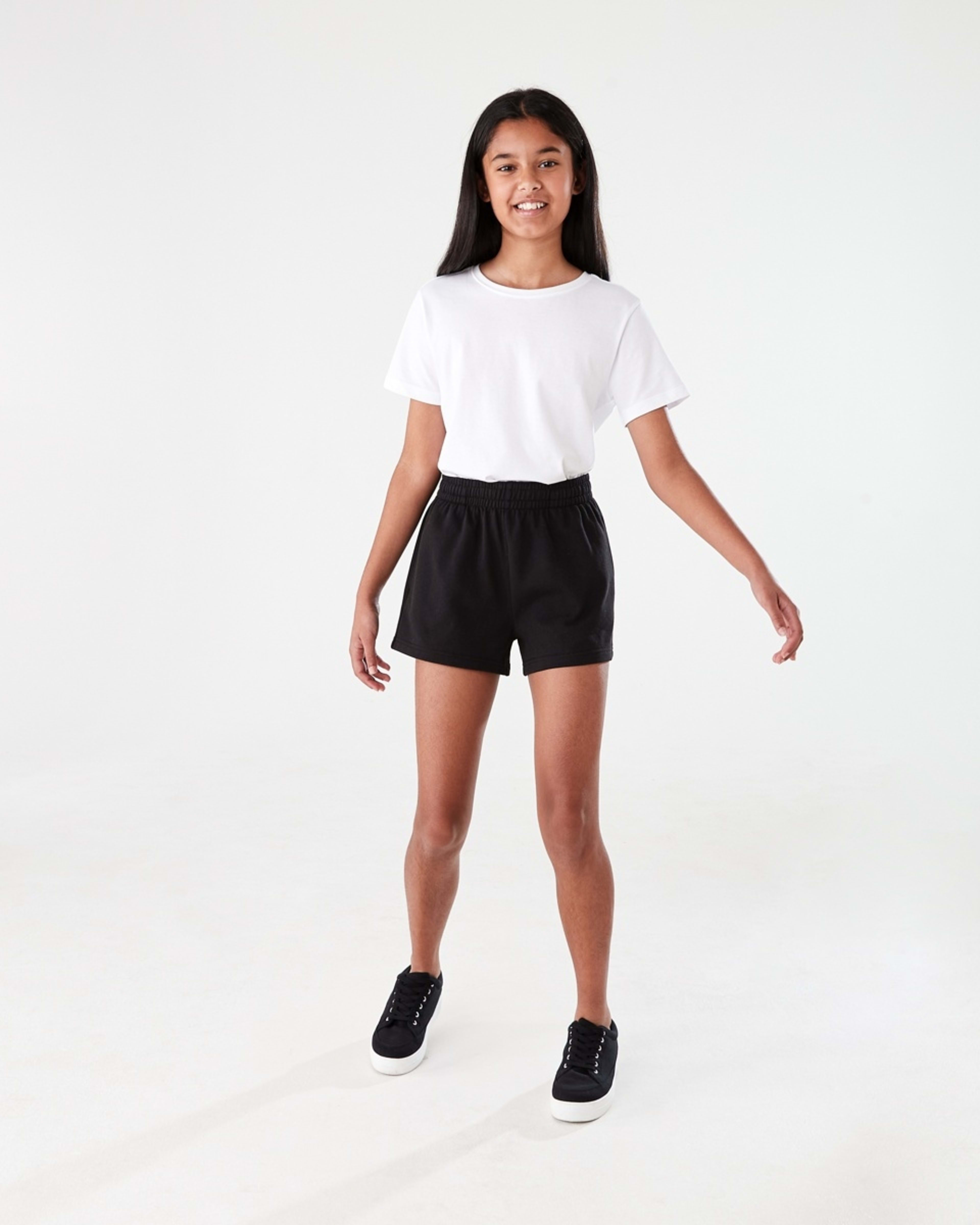 5 French Terry Shorts BLACK, 5 of 6