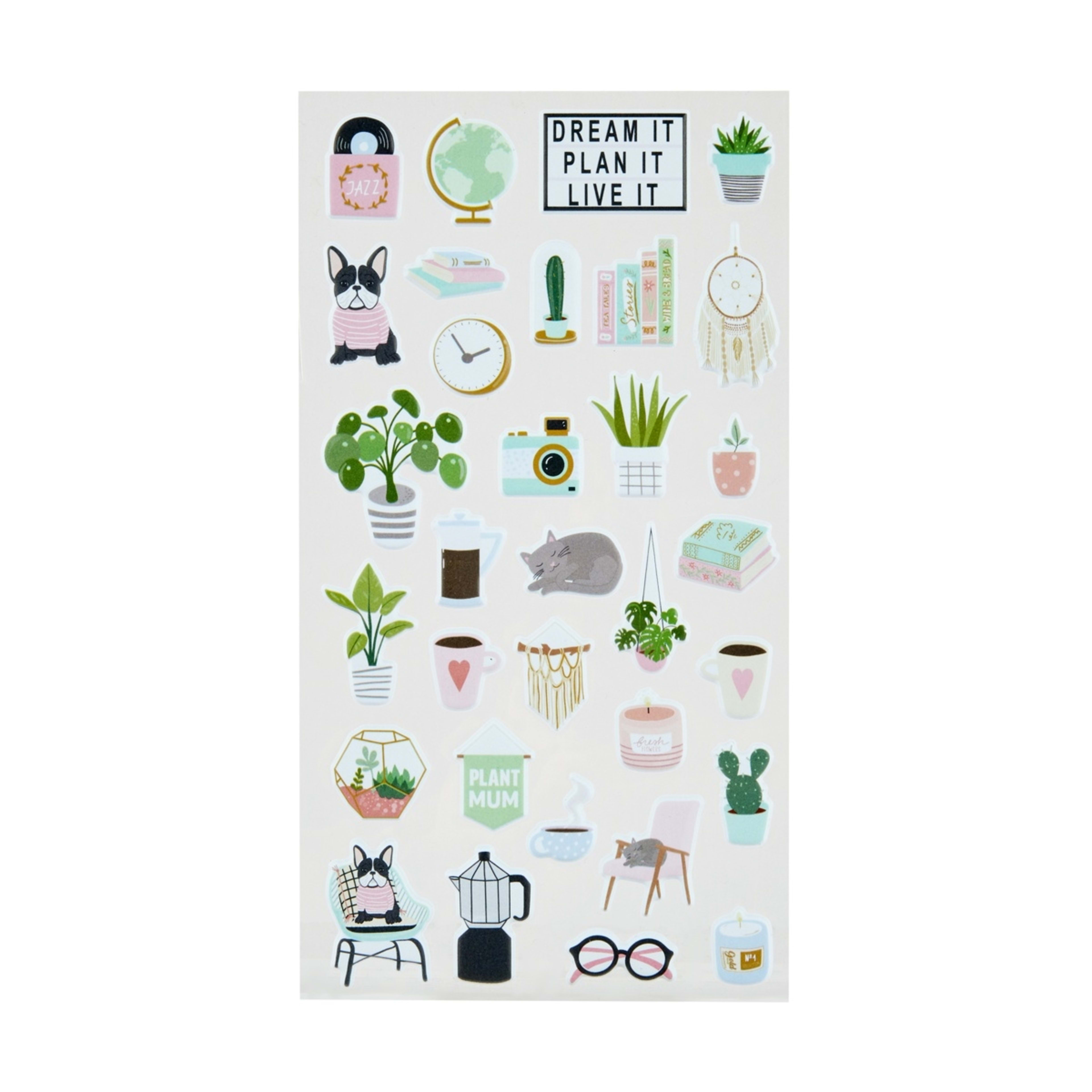 2 33 Piece Puffy Stickers - Home, 2 of 2
