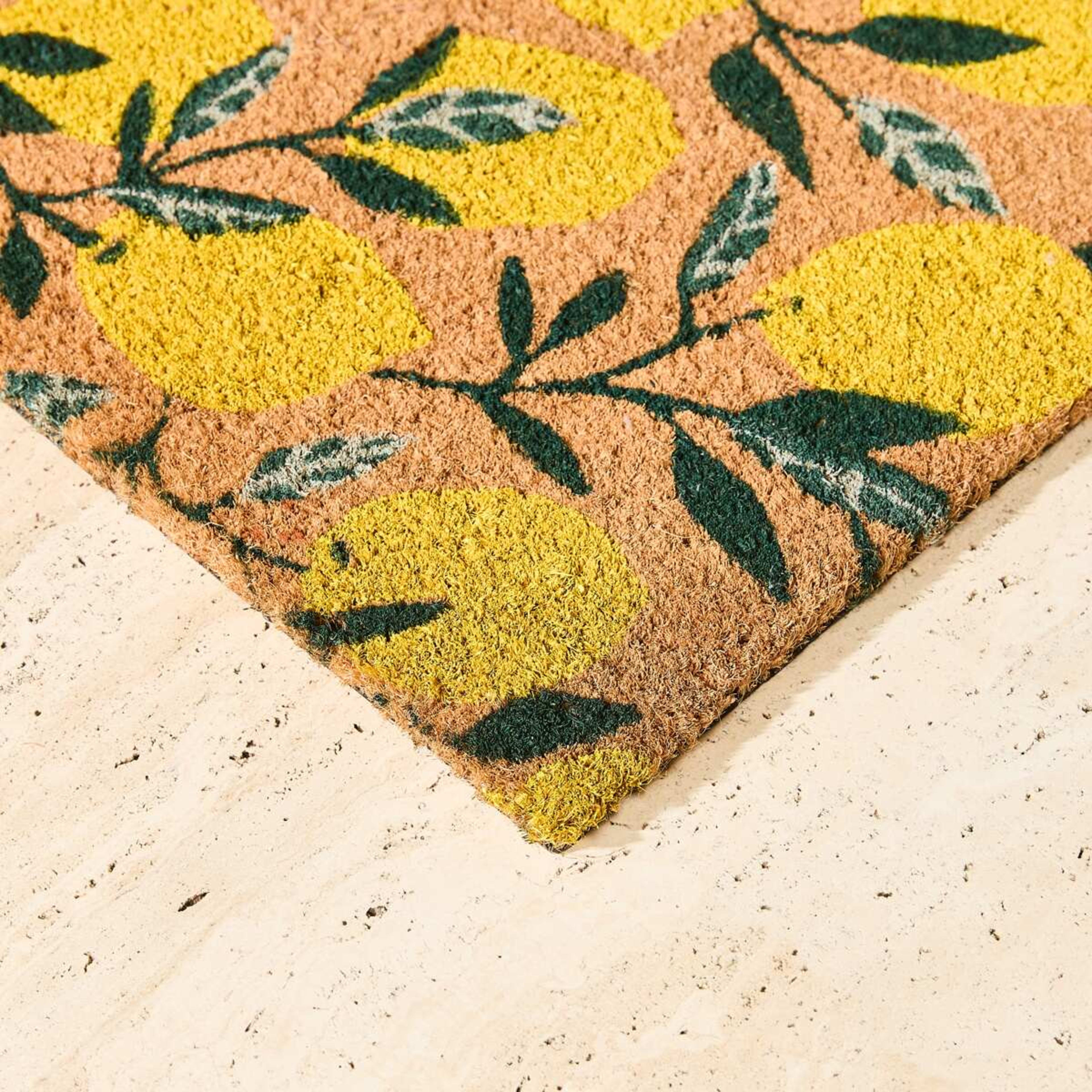4 Lemons Door Mat, 4 of 6